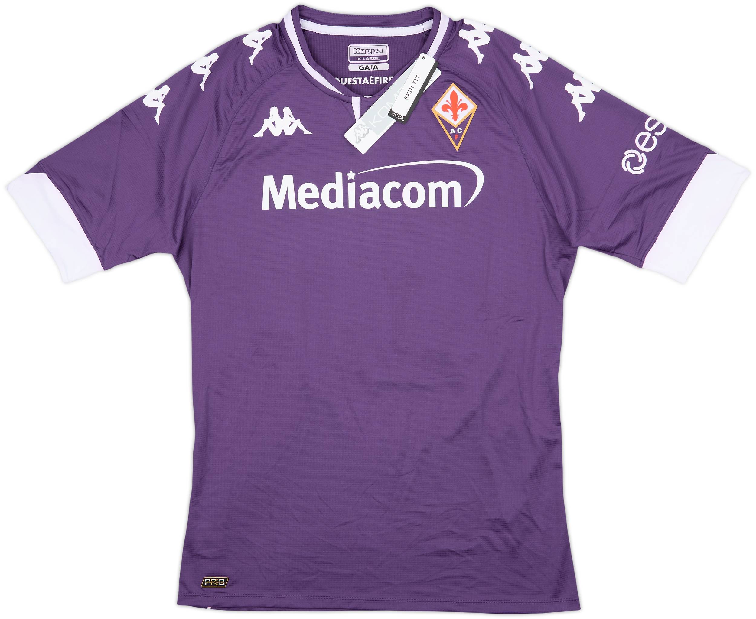 2020-21 Fiorentina Authentic Home Shirt Chiesa #25 (XL)