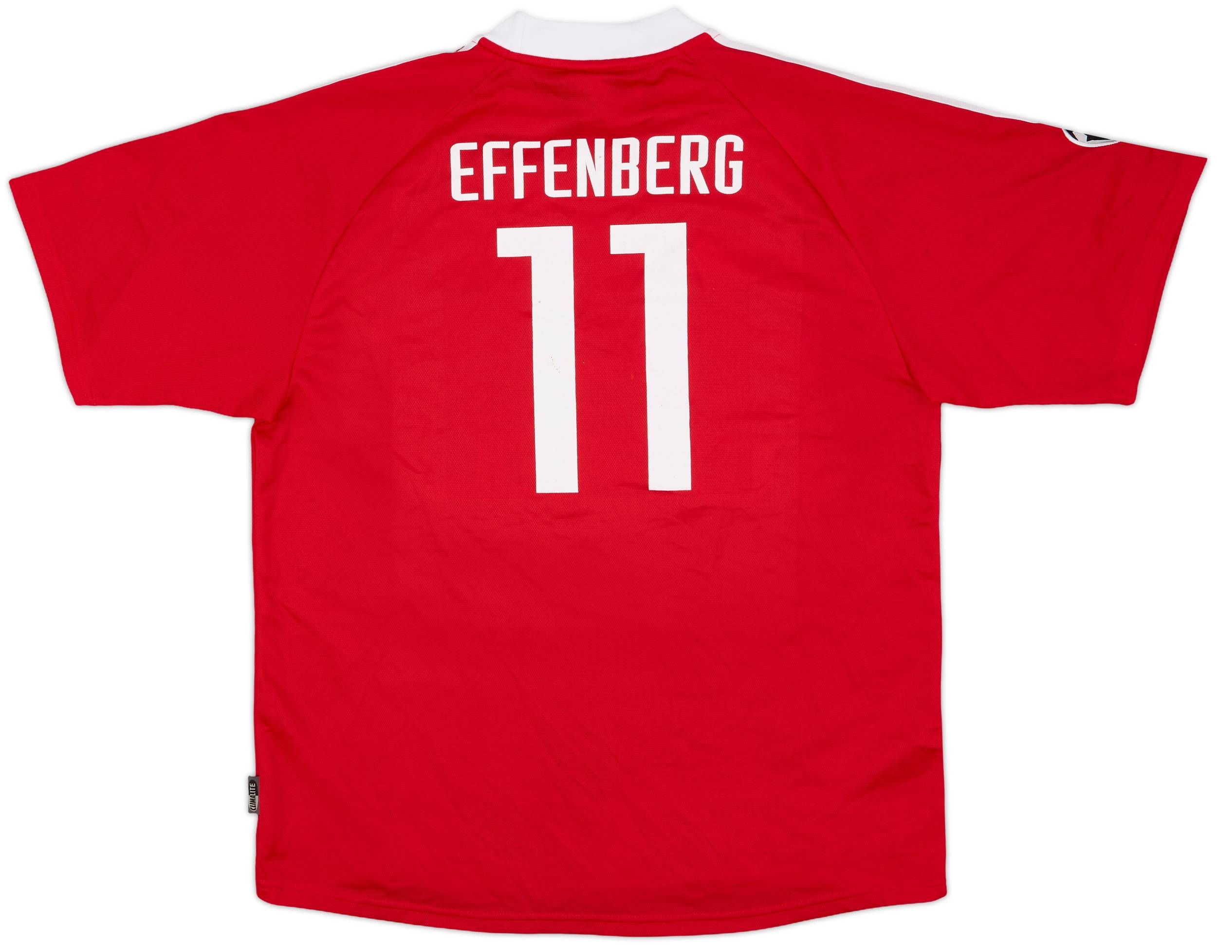 FC Bayern München シャツ Effenberg 11番 2001-02 Bayern Munich CL Shirt Effenberg #11 (L)