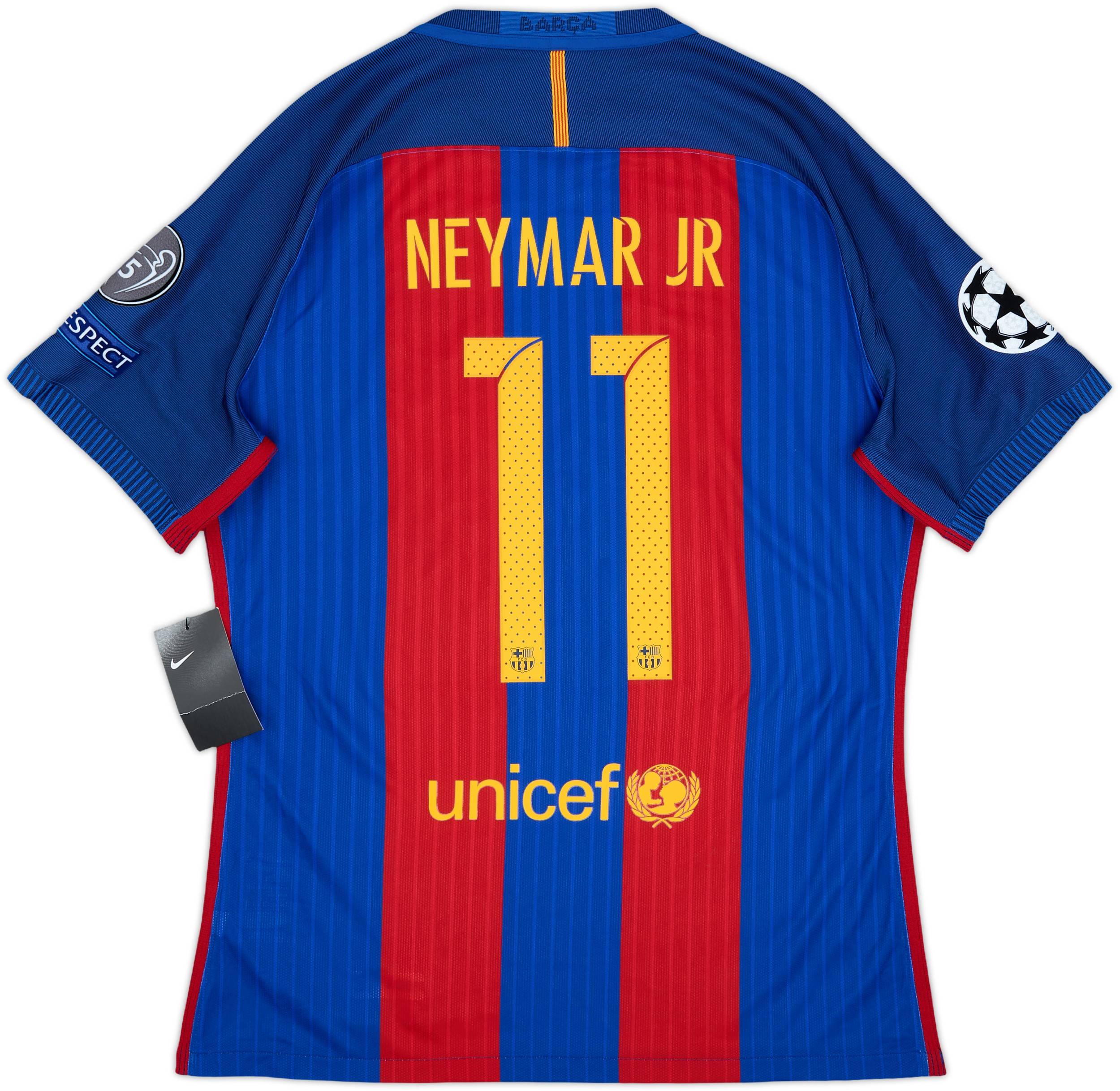 2016-17 Barcelona Authentic Home Shirt Neymar Jr #11 (XL)
