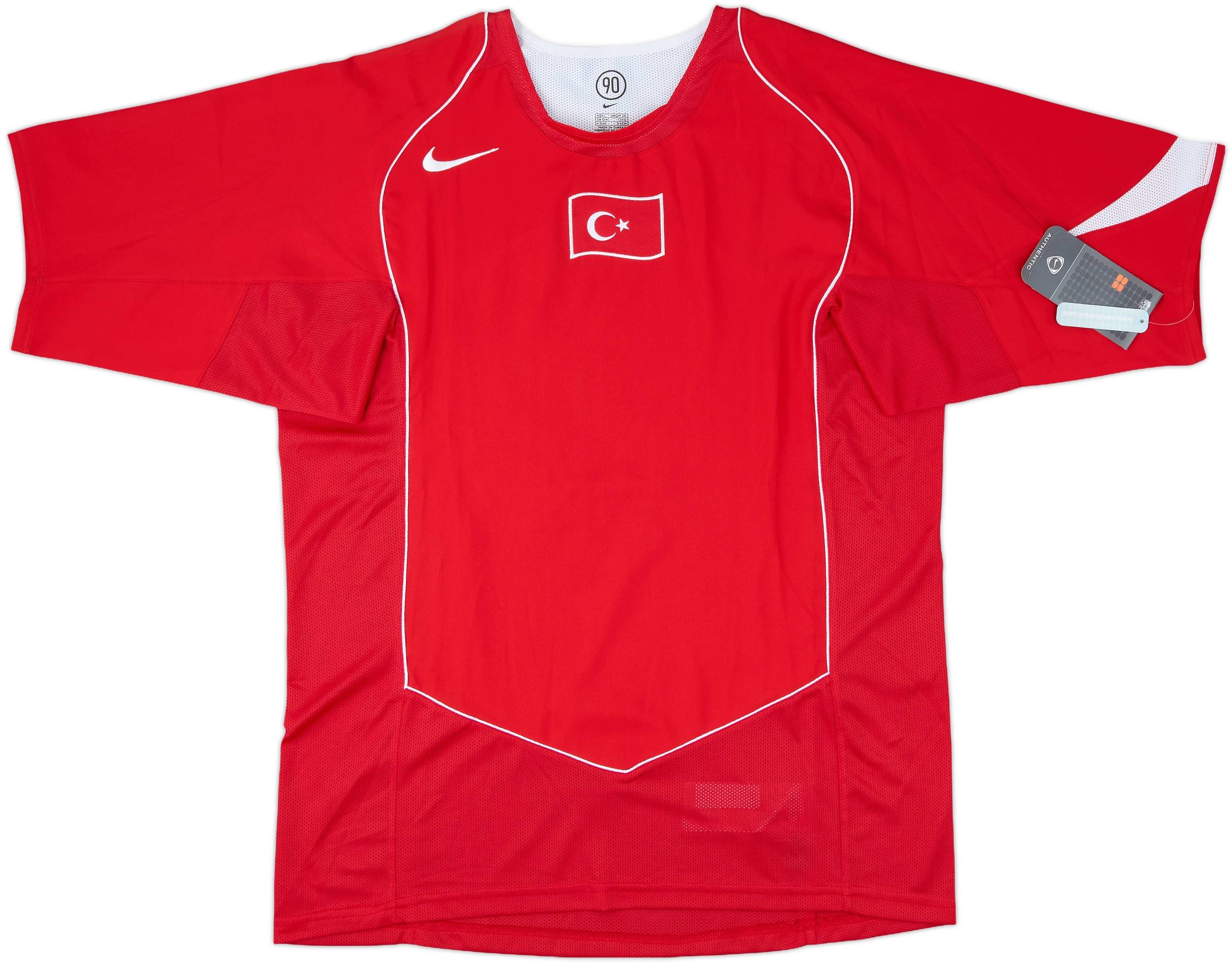 2004-06 Turkey Home Shirt (L)
