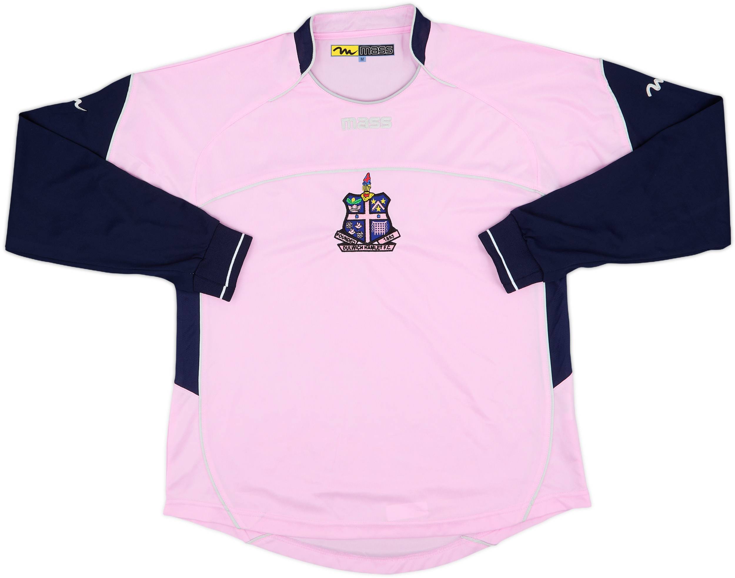 2008-09 Dulwich Hamlet Home L/S Shirt - 8/10 - (M)