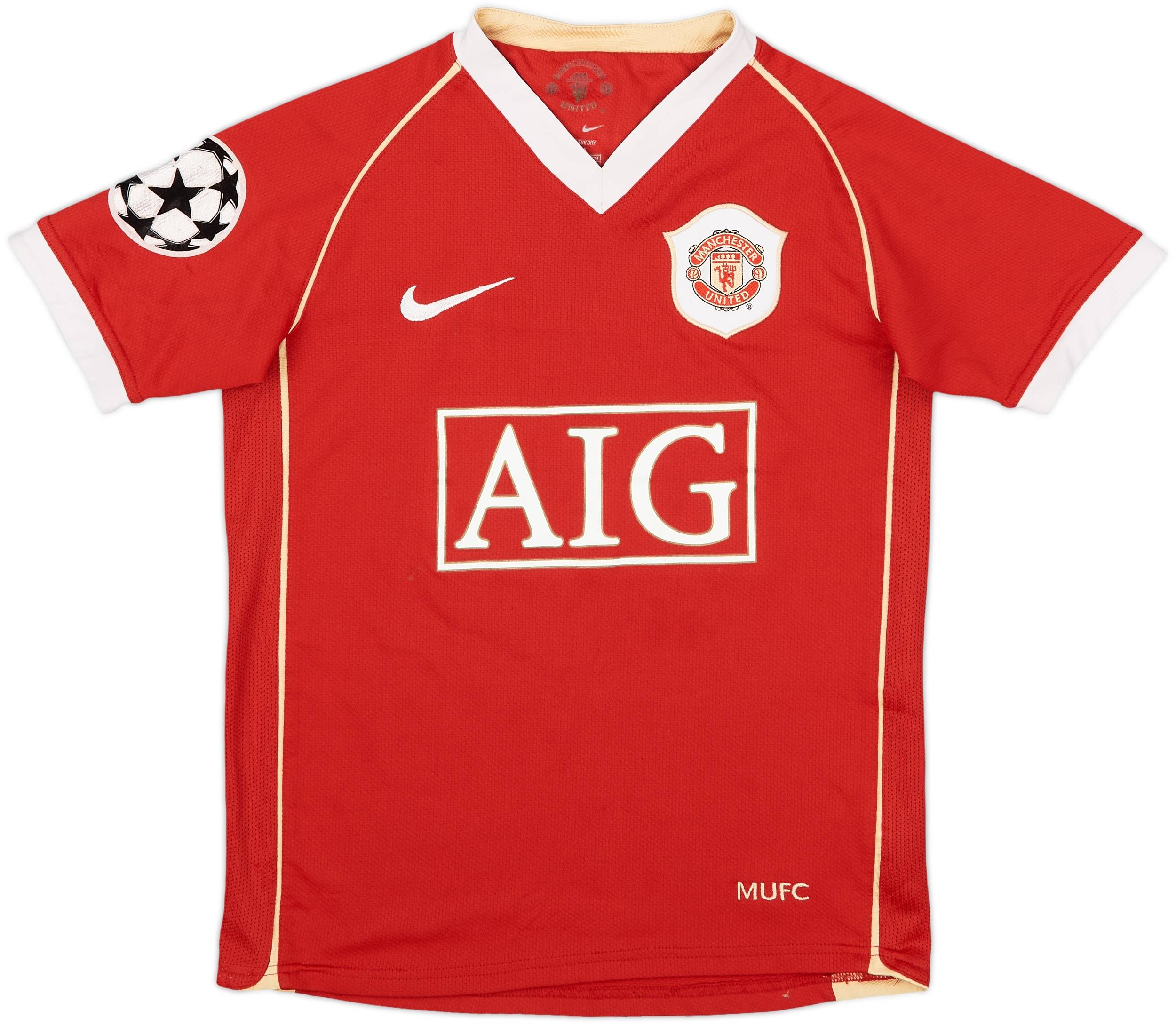 2006-07 Manchester United Home Shirt Rooney #8 - 8/10 - (6-7