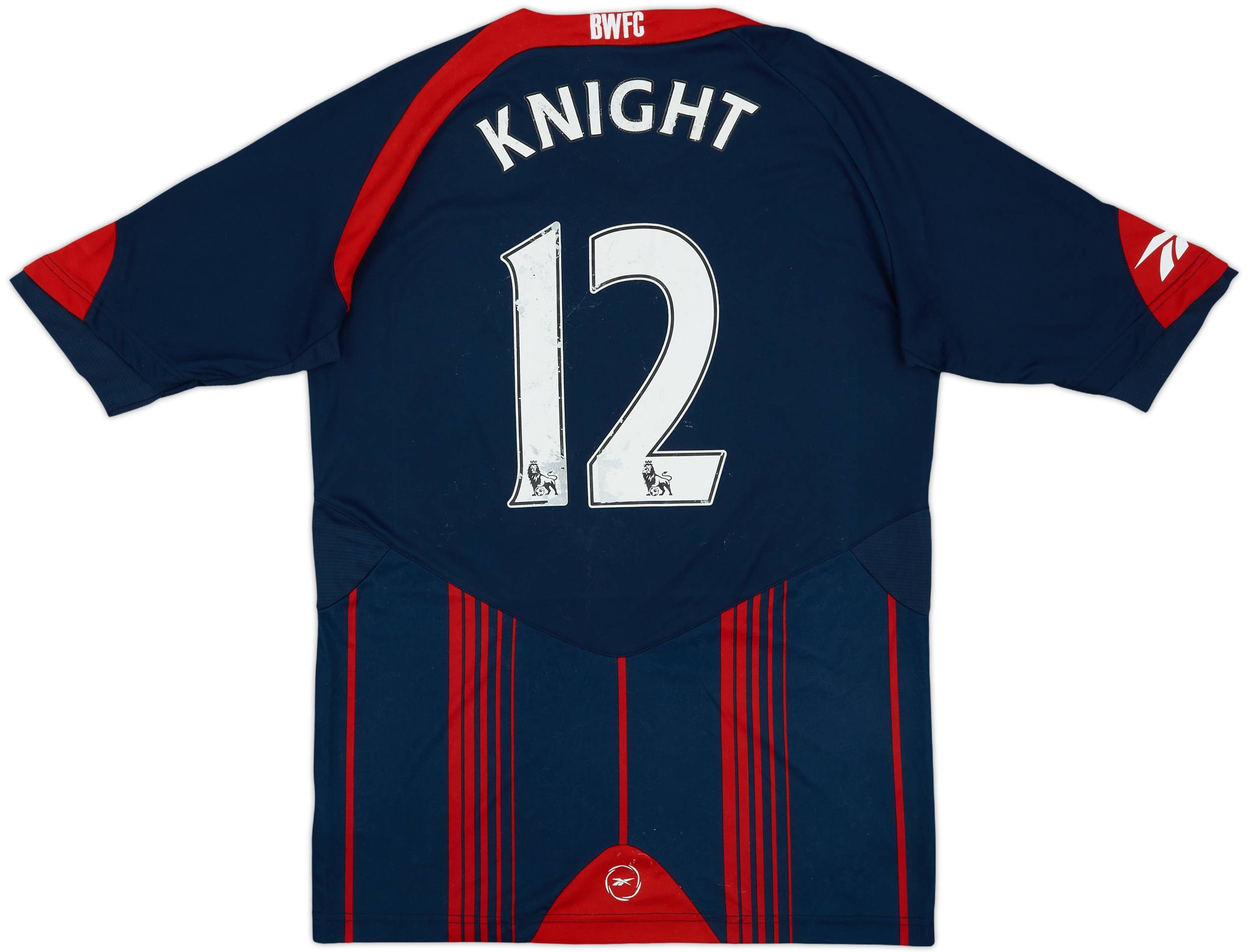 2009-10 Bolton Away Shirt Knight #12 - 5/10 - (XL)