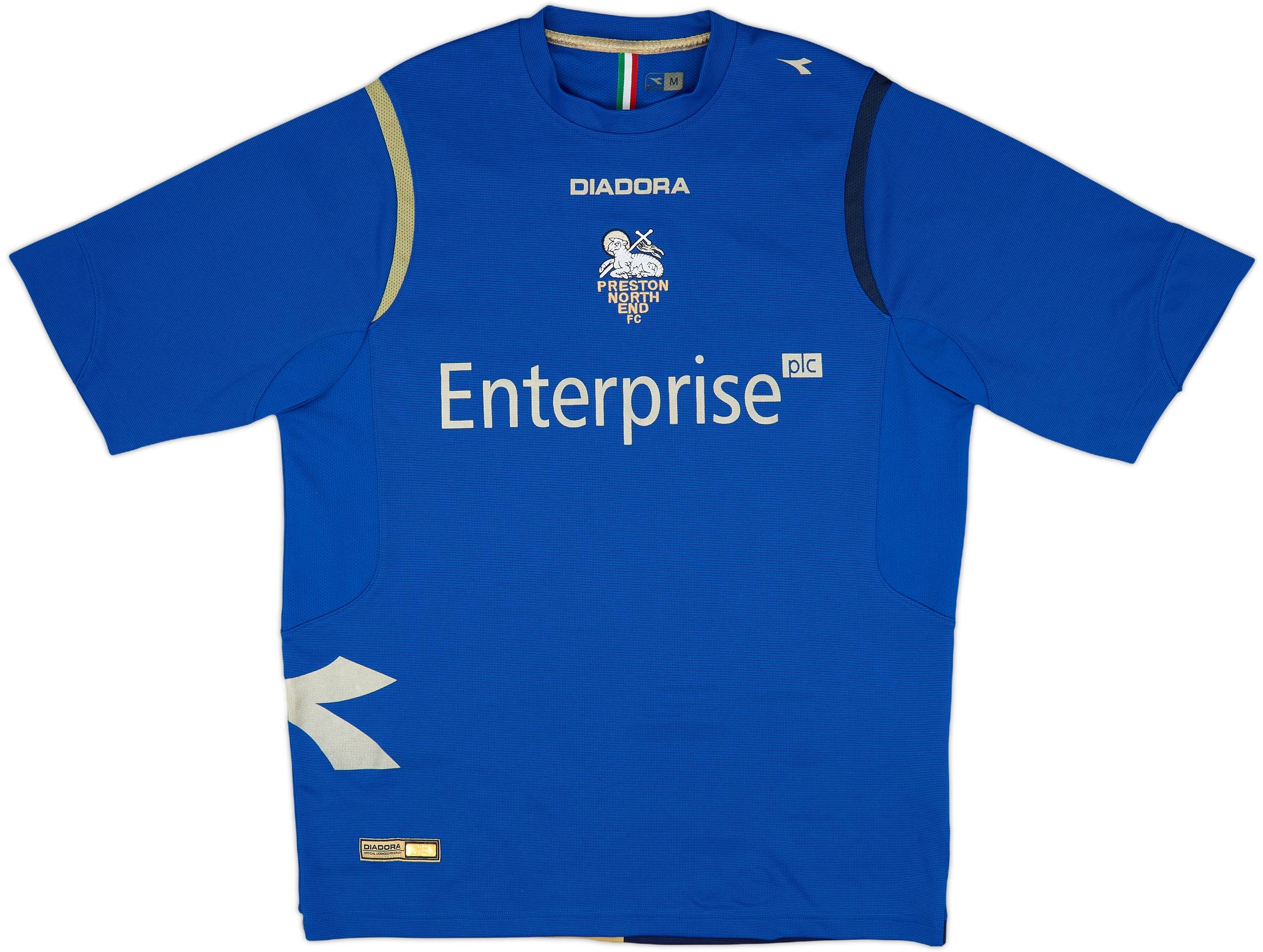 2007-08 Preston Diadora Training Shirt - 9/10 - (M)