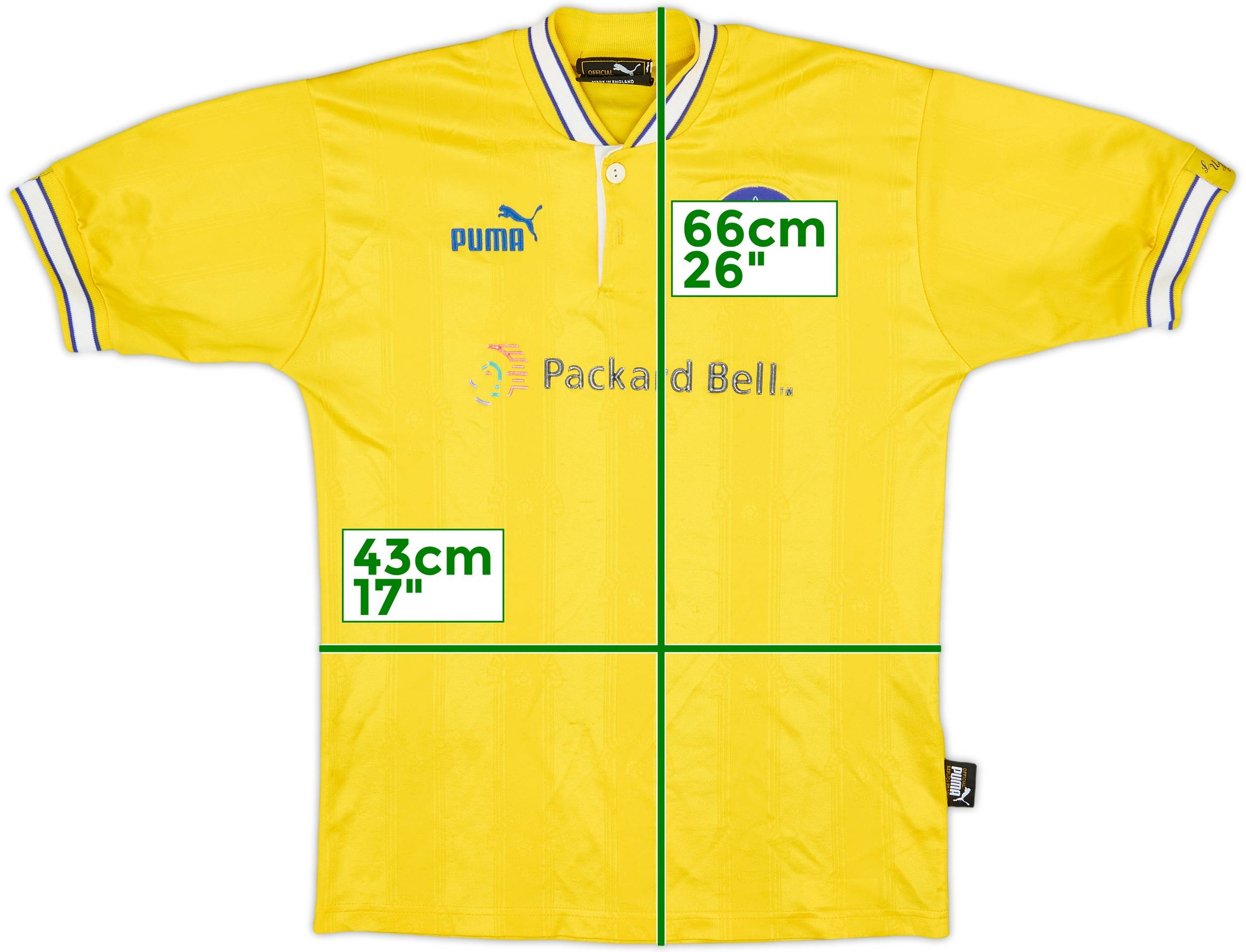 1996-99 Leeds United Away Shirt - 7/10 - (Y)