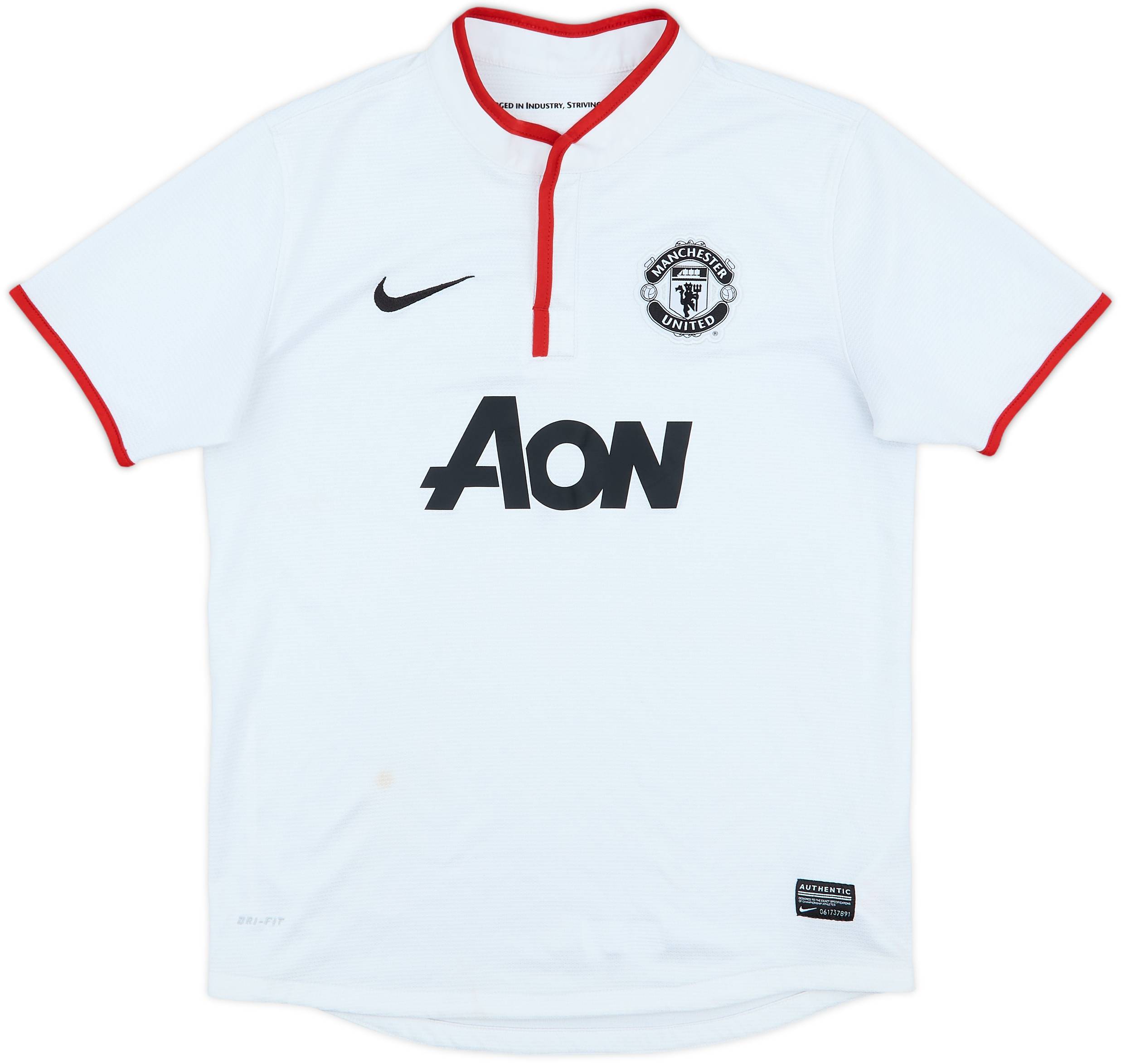 2012-14 Manchester United Away Shirt - 6/10 - (L.Boys)