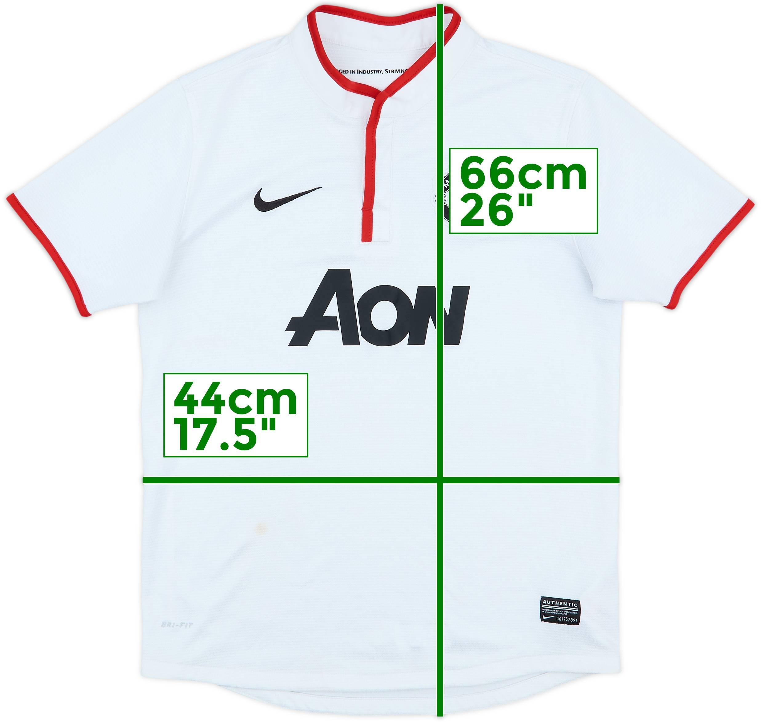 2012-14 Manchester United Away Shirt - 6/10 - (L.Boys)