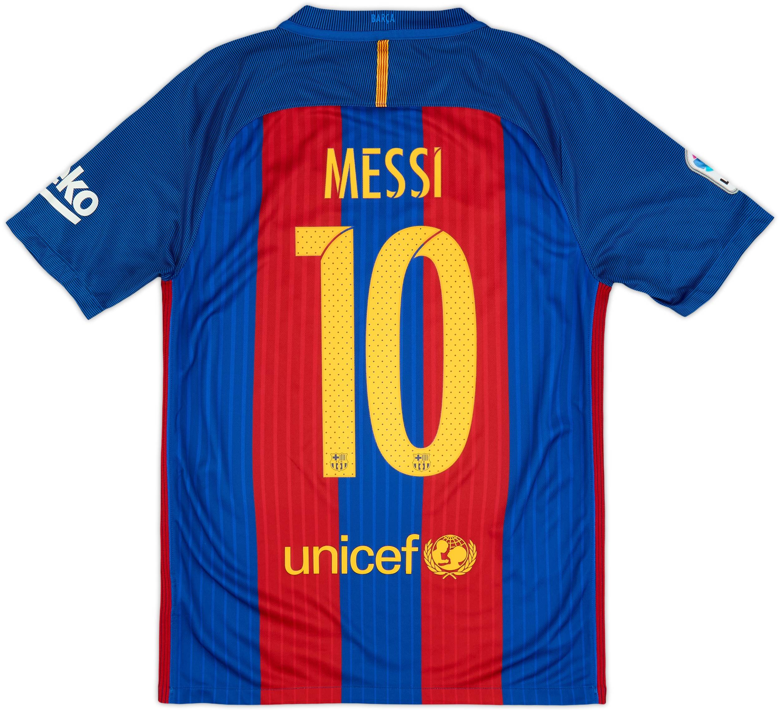 2016-17 Barcelona Home Shirt Messi #10 - 8/10 - (S)