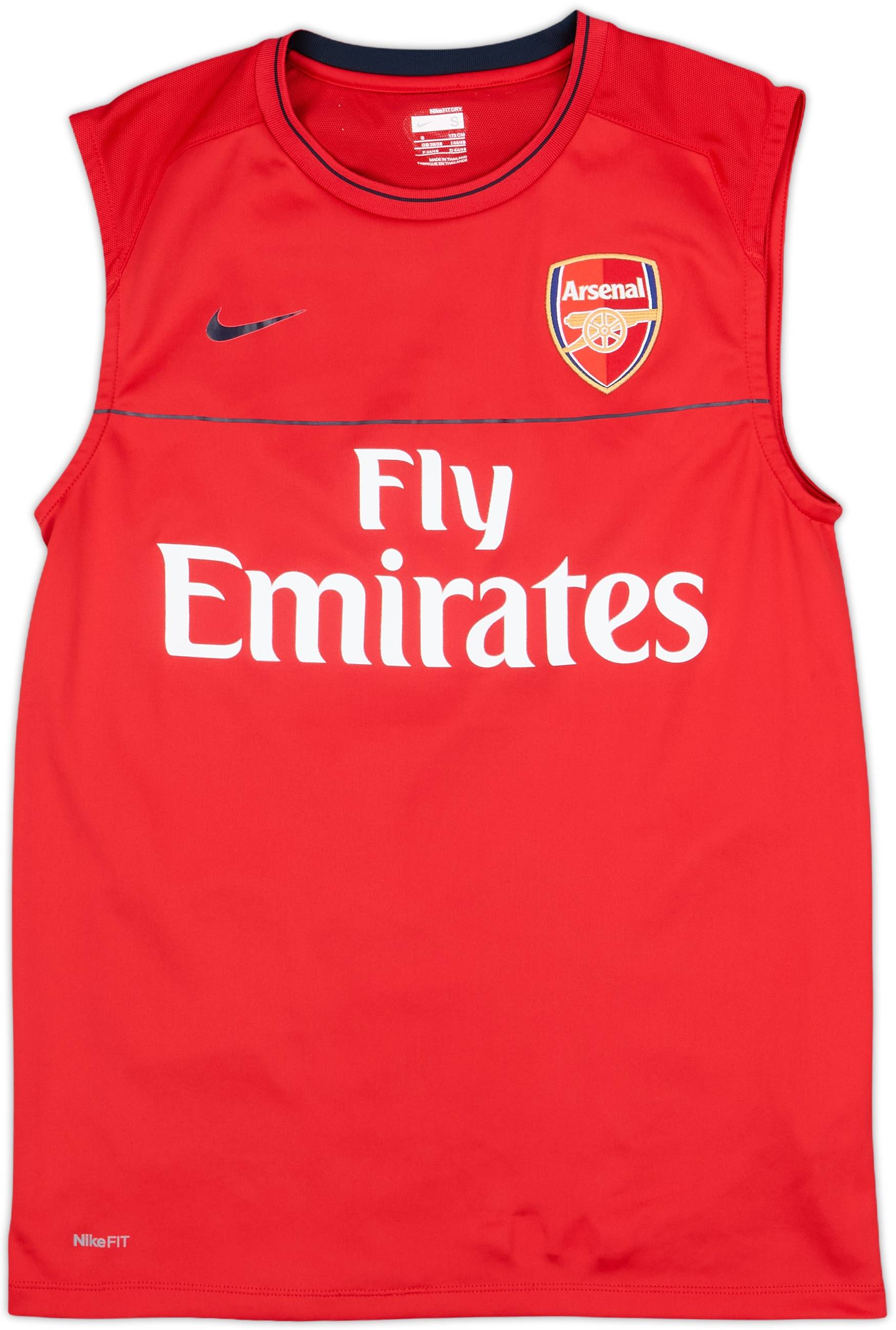 2008-09 Arsenal Nike Training Vest - 9/10 - (S)
