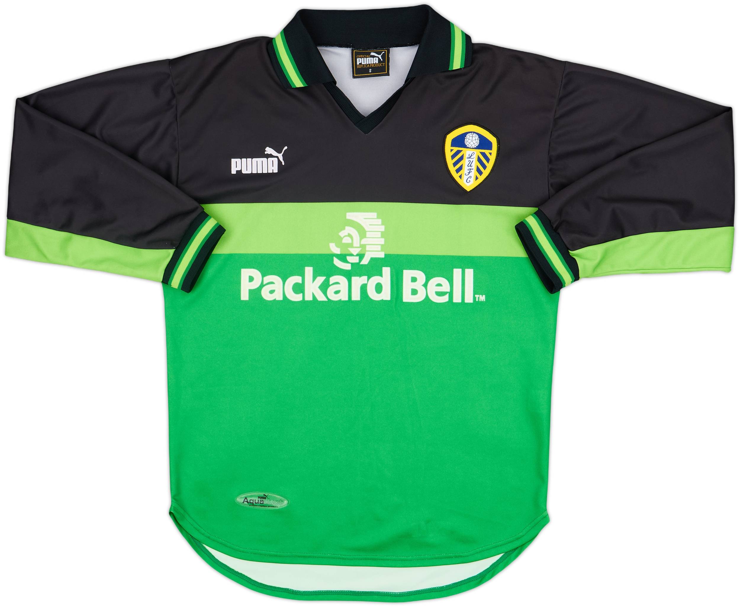 1998-00 Leeds United GK Shirt - 8/10 - (S)