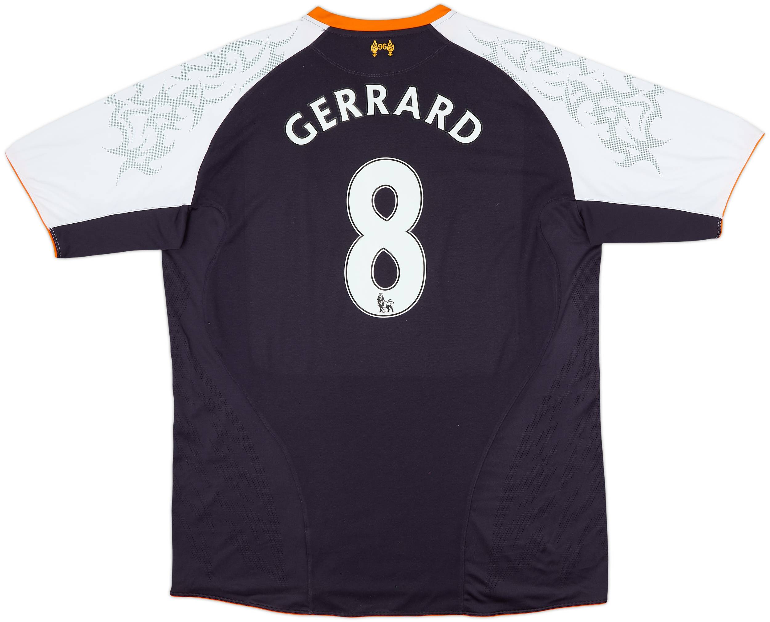 2012-13 Liverpool Third Shirt Gerrard #8 - 9/10 - (3XL)