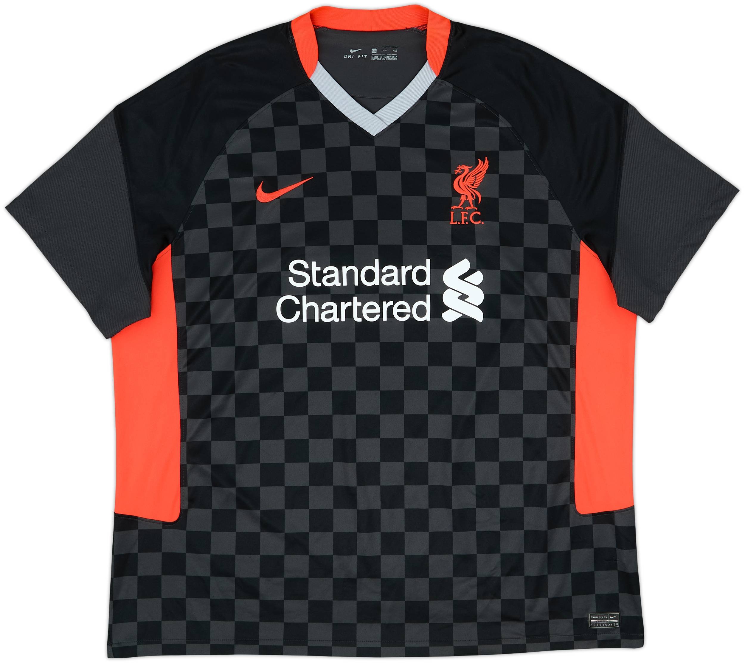 2020-21 Liverpool Third Shirt Virgil #4 - 8/10 - (XXL)