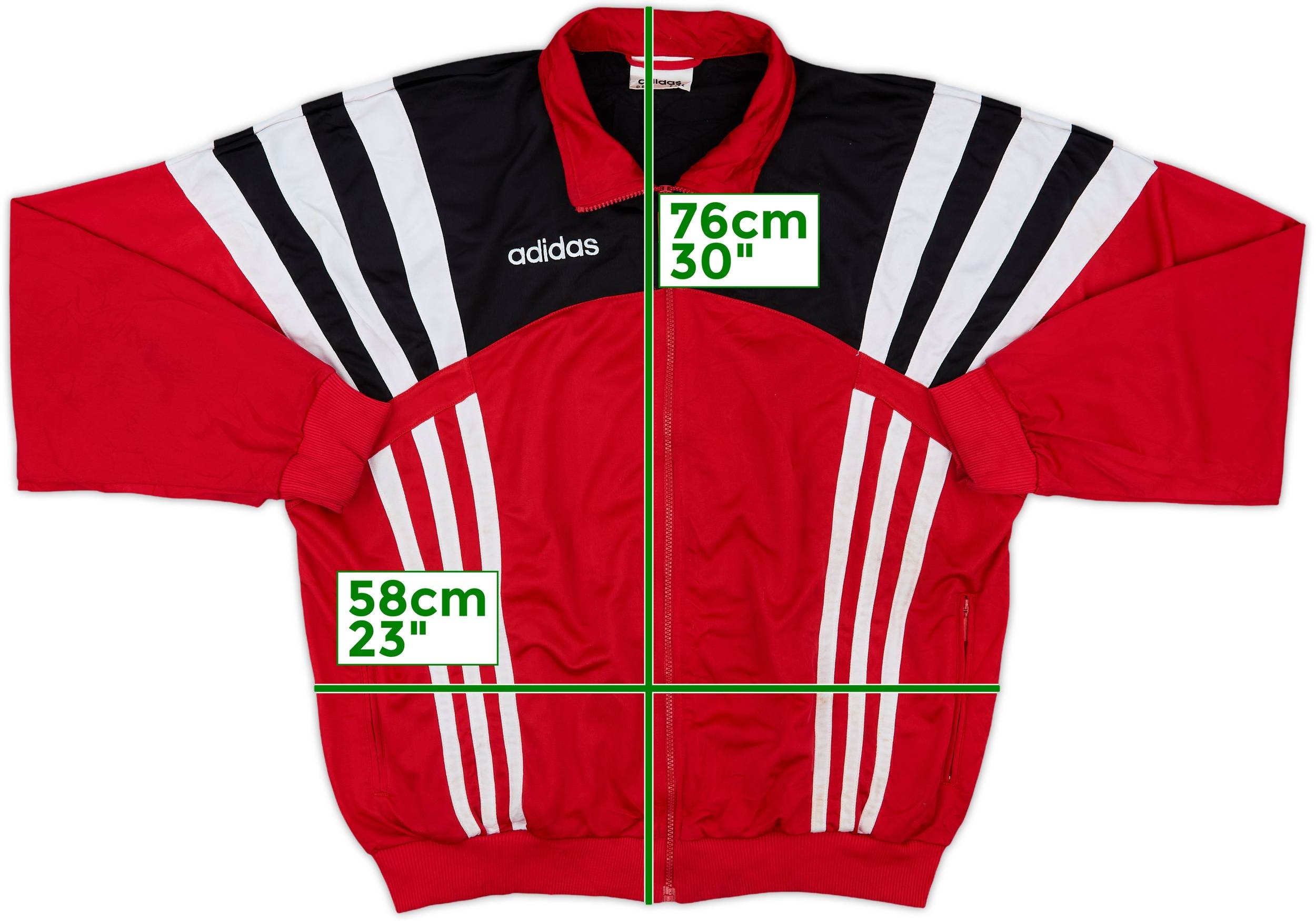 1996-97 Standard Liege adidas Track Jacket - 8/10 - (L)