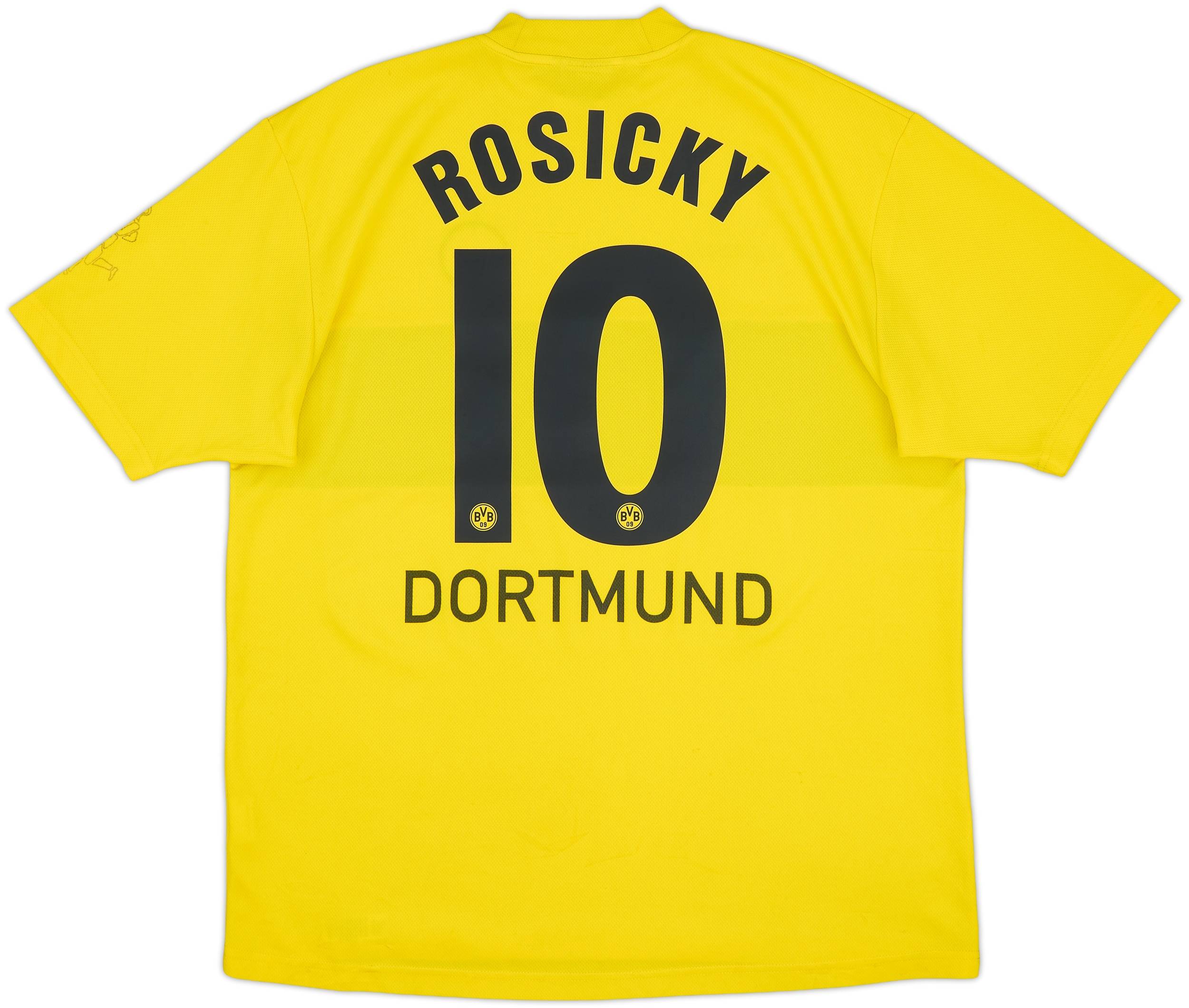 2002-03 Borussia Dortmund Home Shirt Rosicky #10 - 7/10 - (XL)