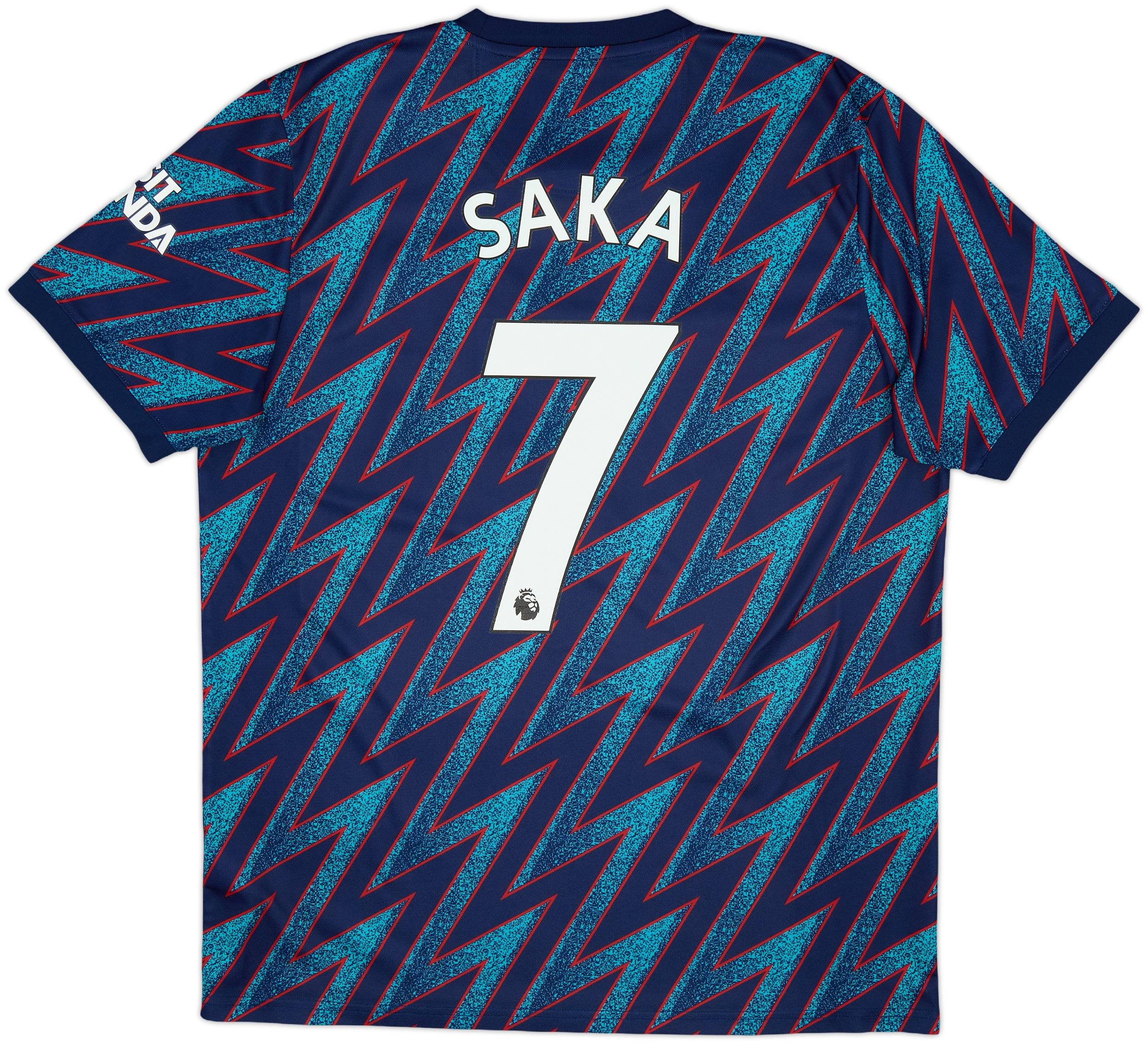 2021-22 Arsenal Third Shirt Saka #7 - 10/10 - (L)