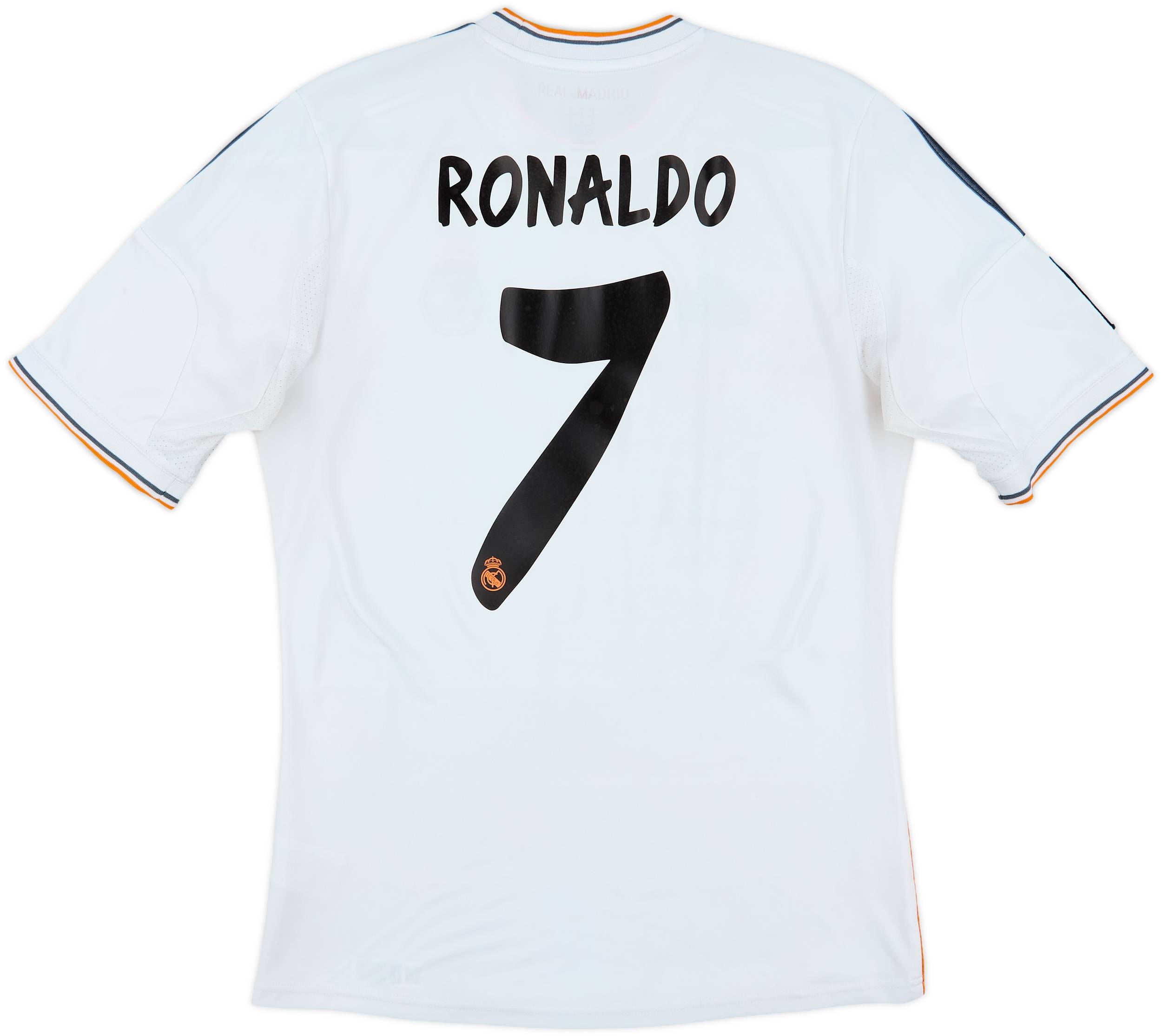 2013-14 Real Madrid Home Shirt Ronaldo #7 - 6/10 - (M)