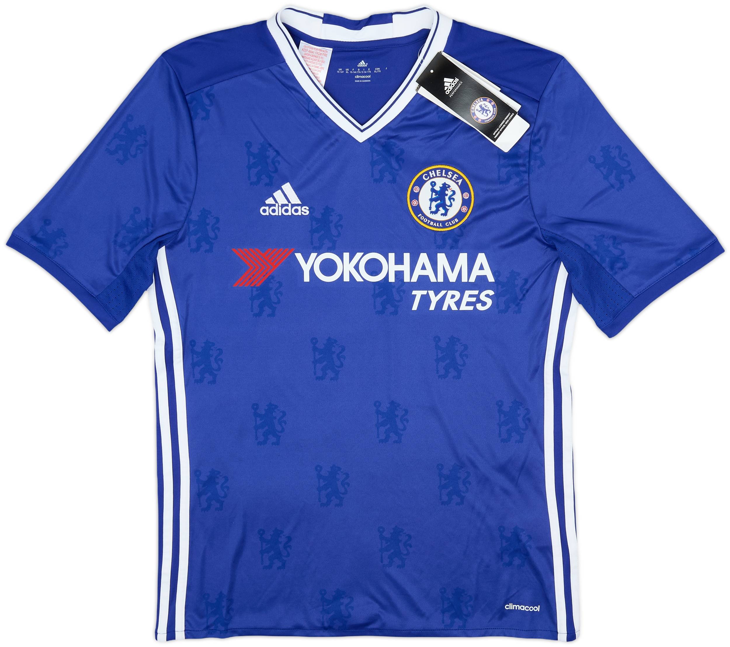 2016-17 Chelsea Home Shirt Hazard #10 (XL.Boys)