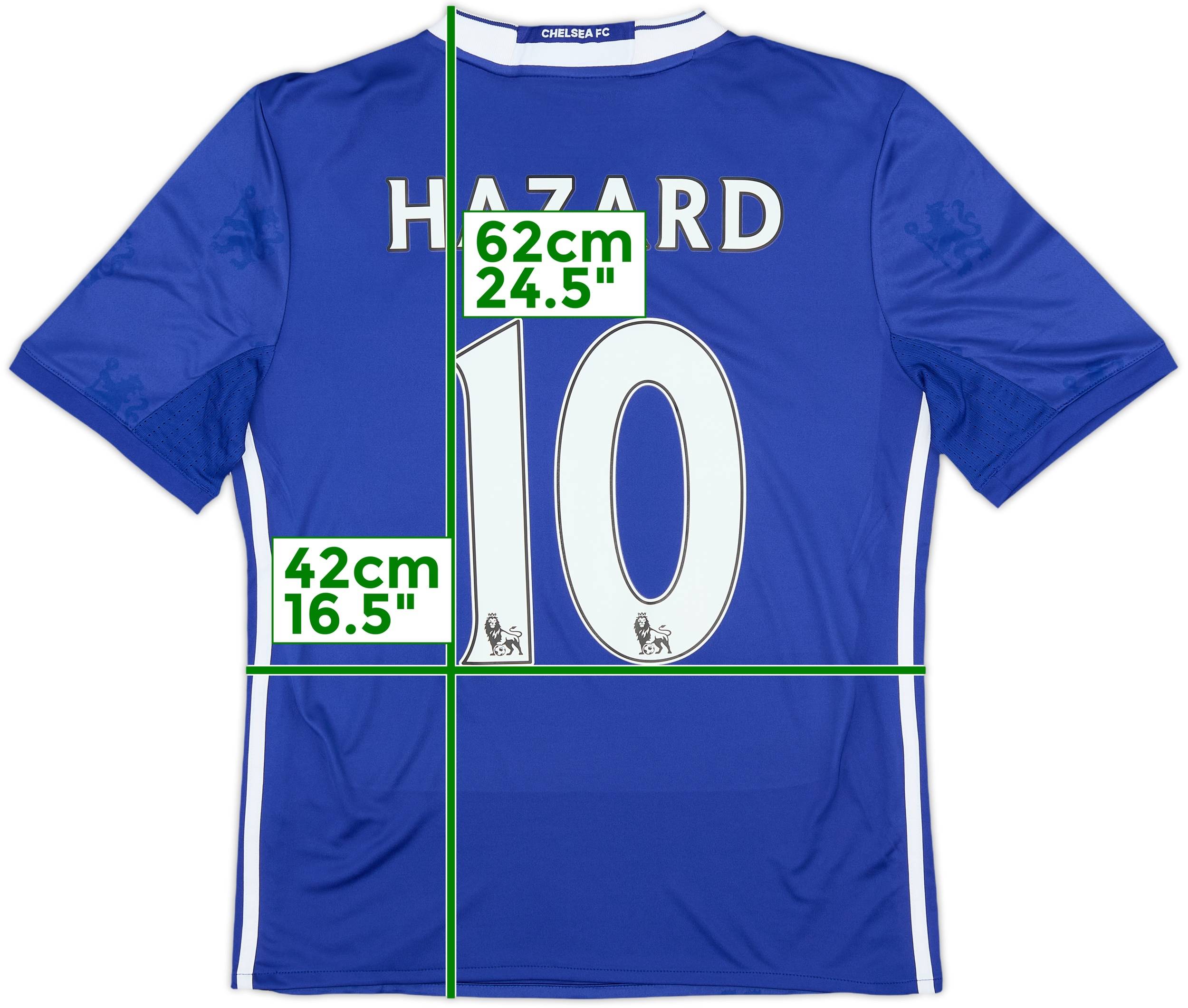 2016-17 Chelsea Home Shirt Hazard #10 (L.Boys)