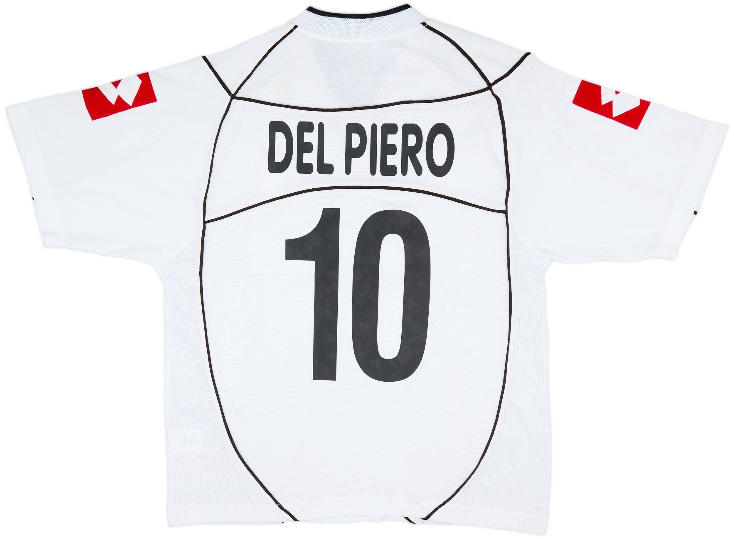 極美品！　02-03 Juventus Del Piero #10 LOTTO 2002-03 Juventus Away Shirt Del Piero #10 (M)