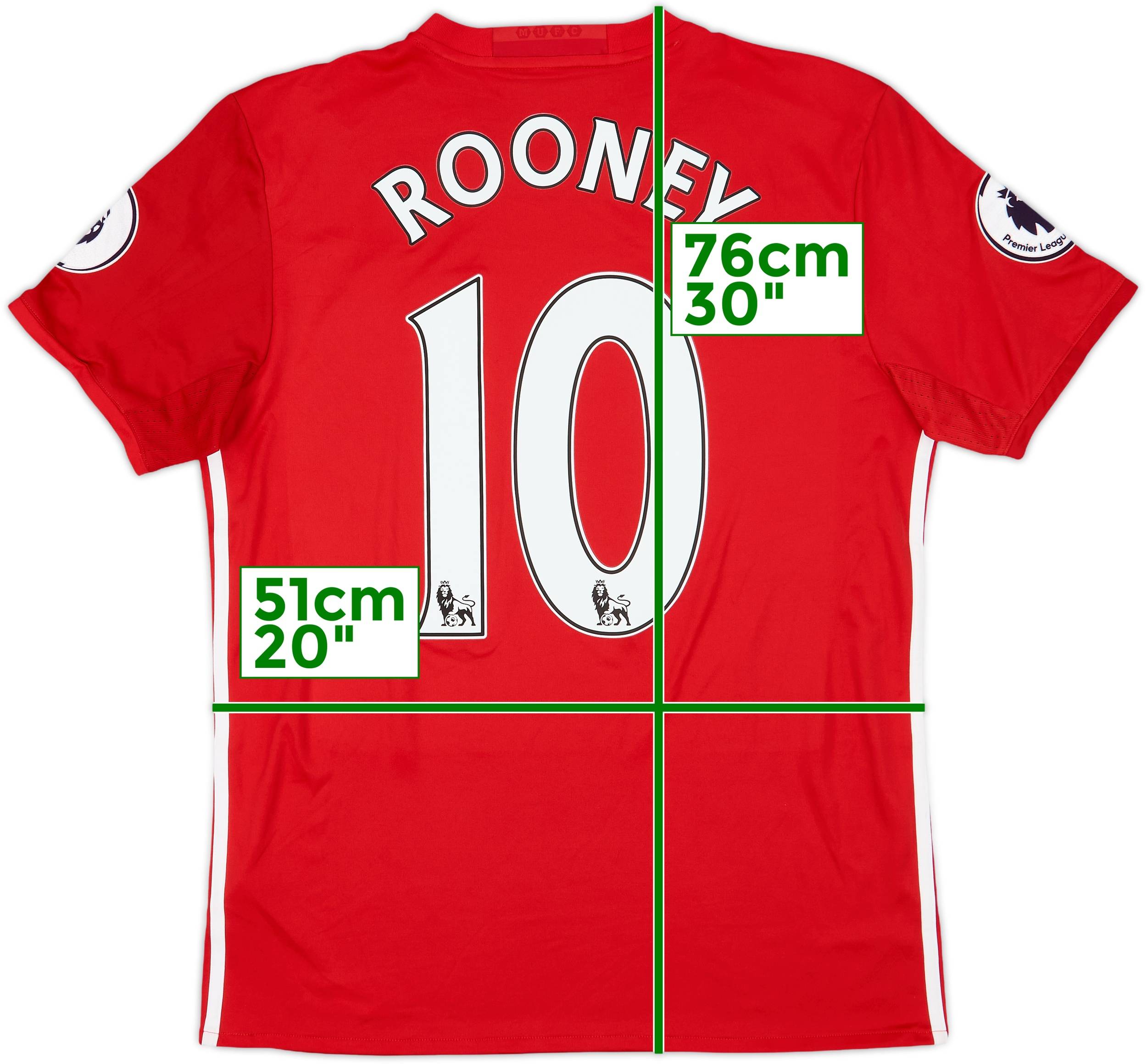 マンチェスター・ユナイテッド ROONEY 10番 シャツ 2014-15 Manchester United Home Shirt Rooney #10
