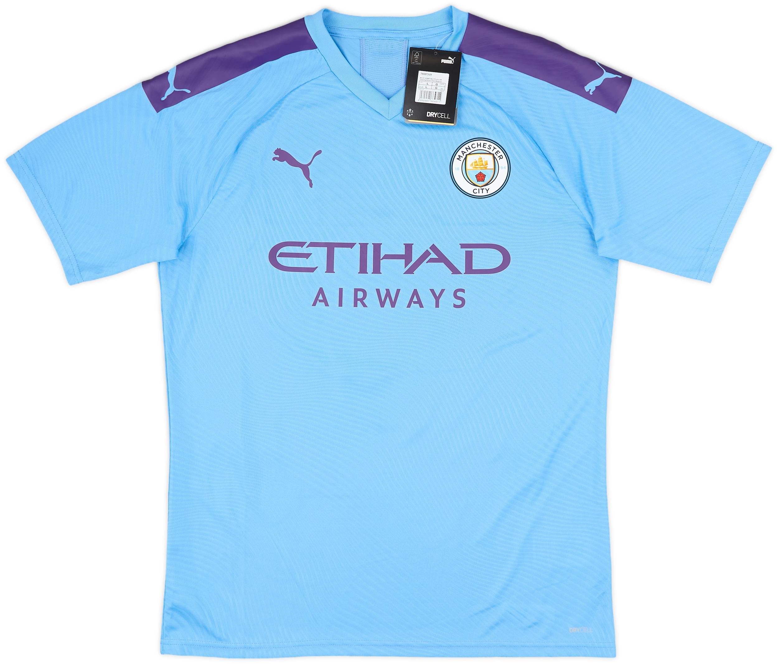 2019-20 Manchester City Home Shirt G.Jesus #9 (L)