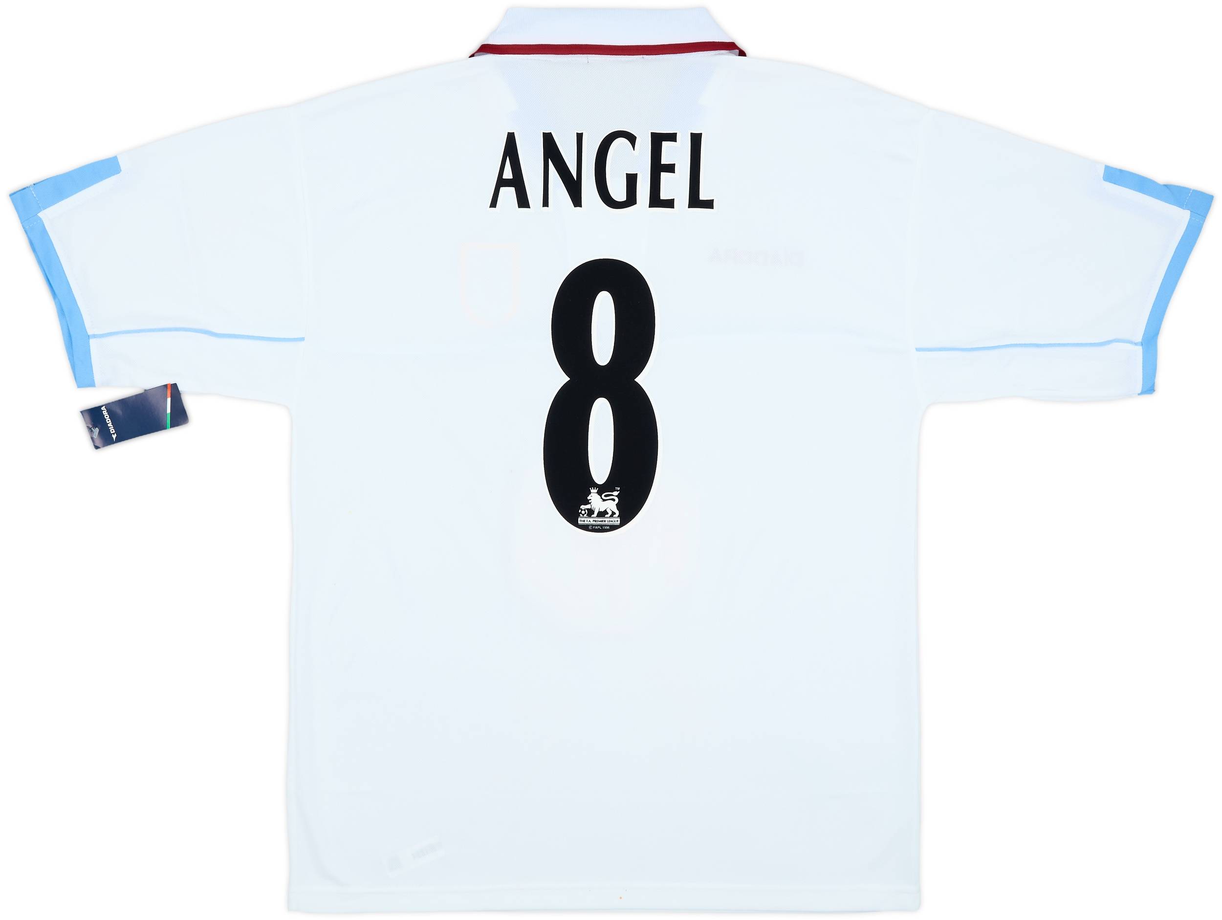 2002-03 Aston Villa Away Shirt Angel #8 (XXL)