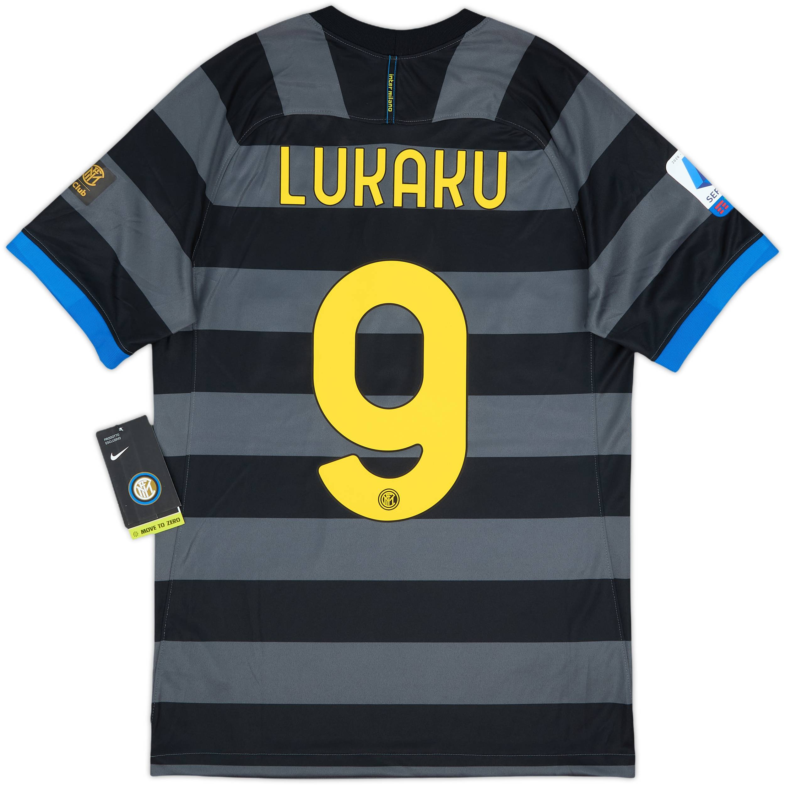 2020-21 Inter Milan Third Shirt Lukaku #9 (S)