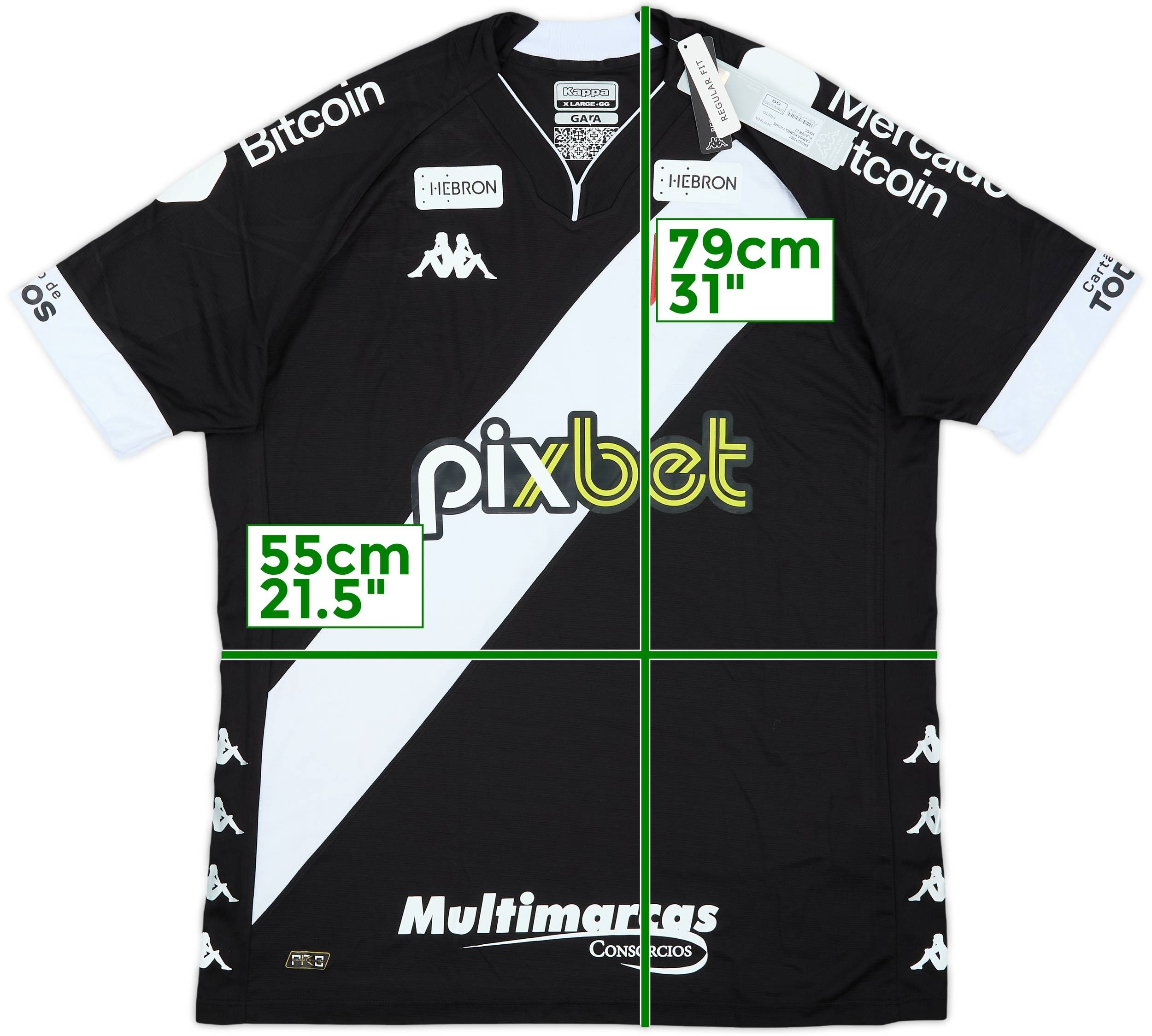 2022 Vasco da Gama Authentic Home Shirt #9 (XL)