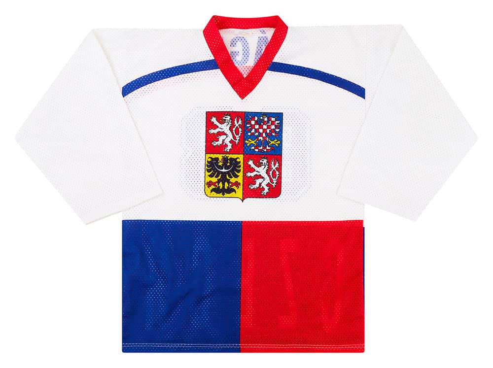 1990s Czech Republic National Hockey Team Jagr #68 Jersey (Away) Y