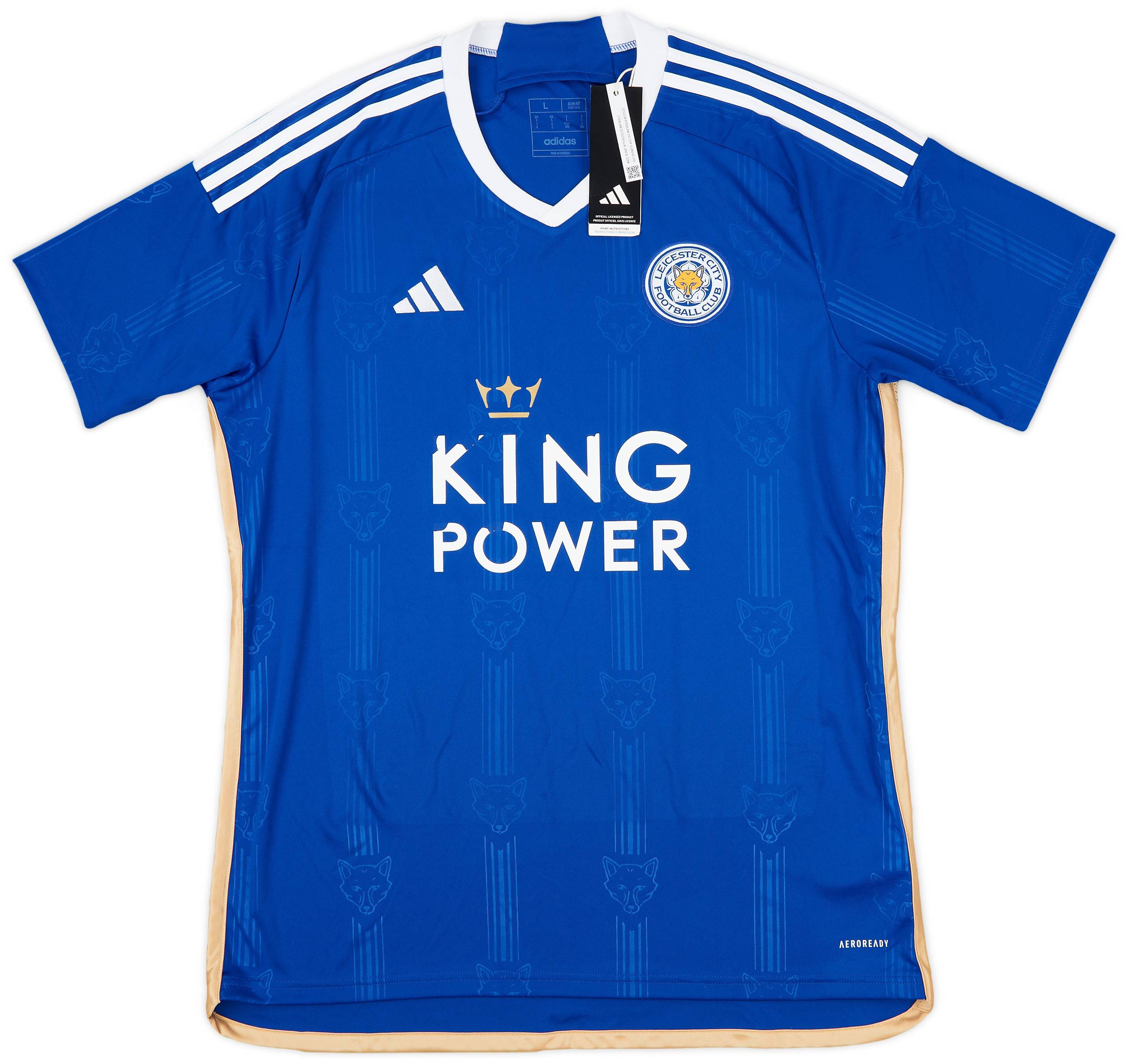2023-24 Leicester Home Shirt (L)