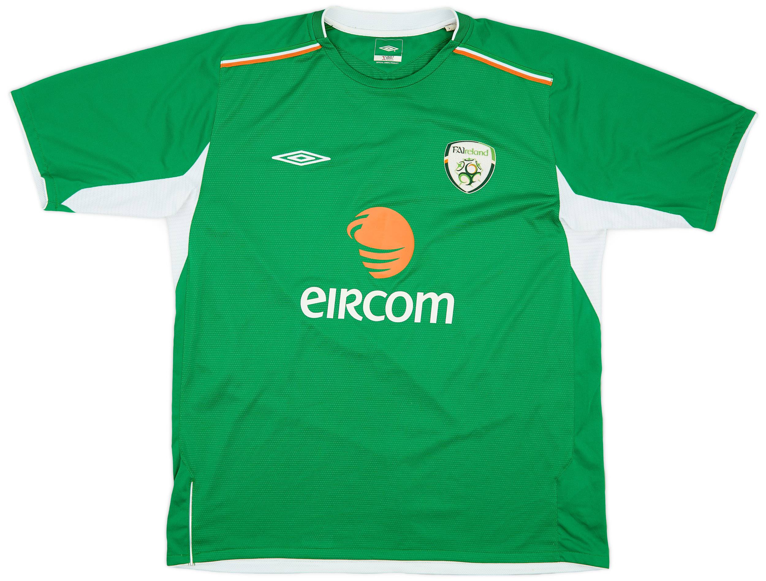 ウェア UMBRO - UMBRO 2004 Ireland football shirts 2004-06 Ireland Home Shirt - 9/10 - (XL)