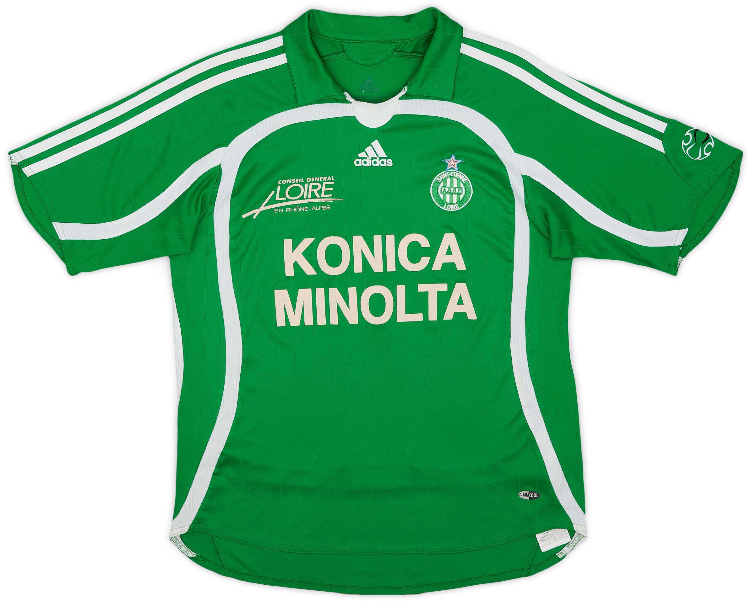 2006-07 Saint Etienne Home Shirt - 7/10 - (L.Boys)