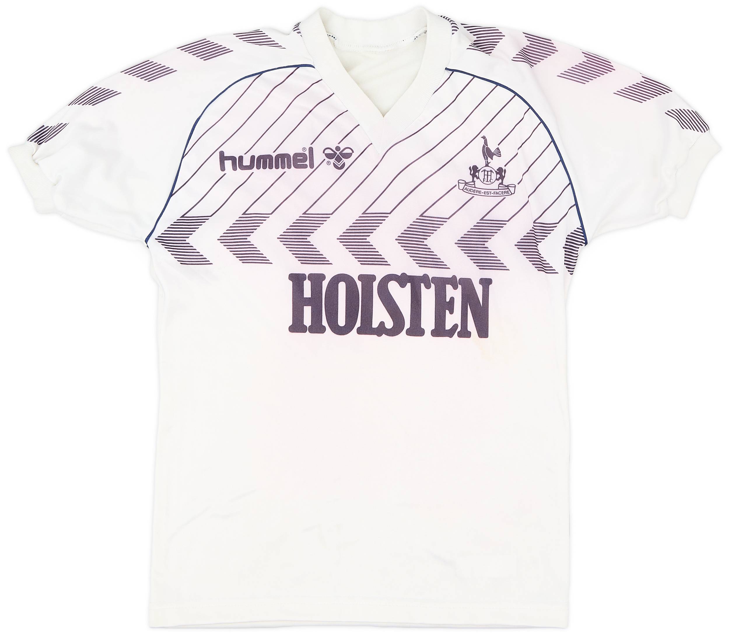 1985-87 Tottenham Home Shirt - 7/10 - (M.Boys)