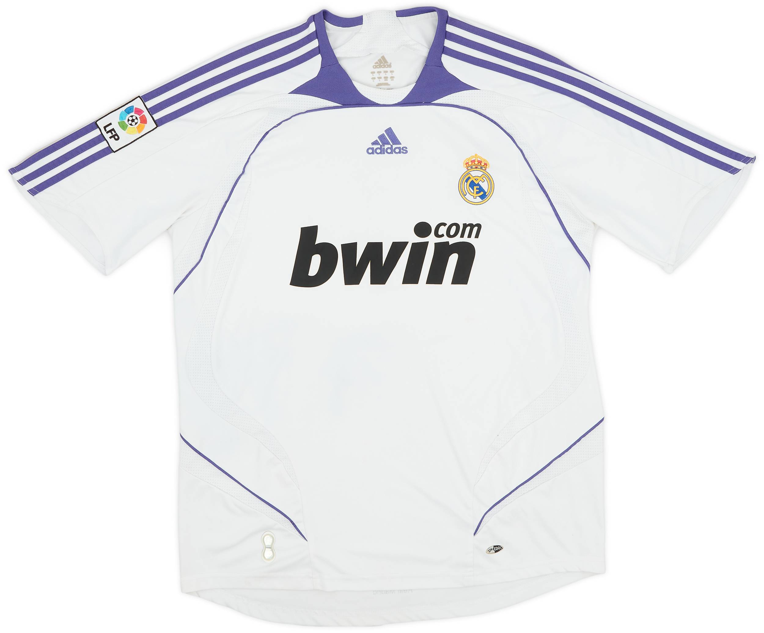 2007-08 Real Madrid Home Shirt - 6/10 - (L)