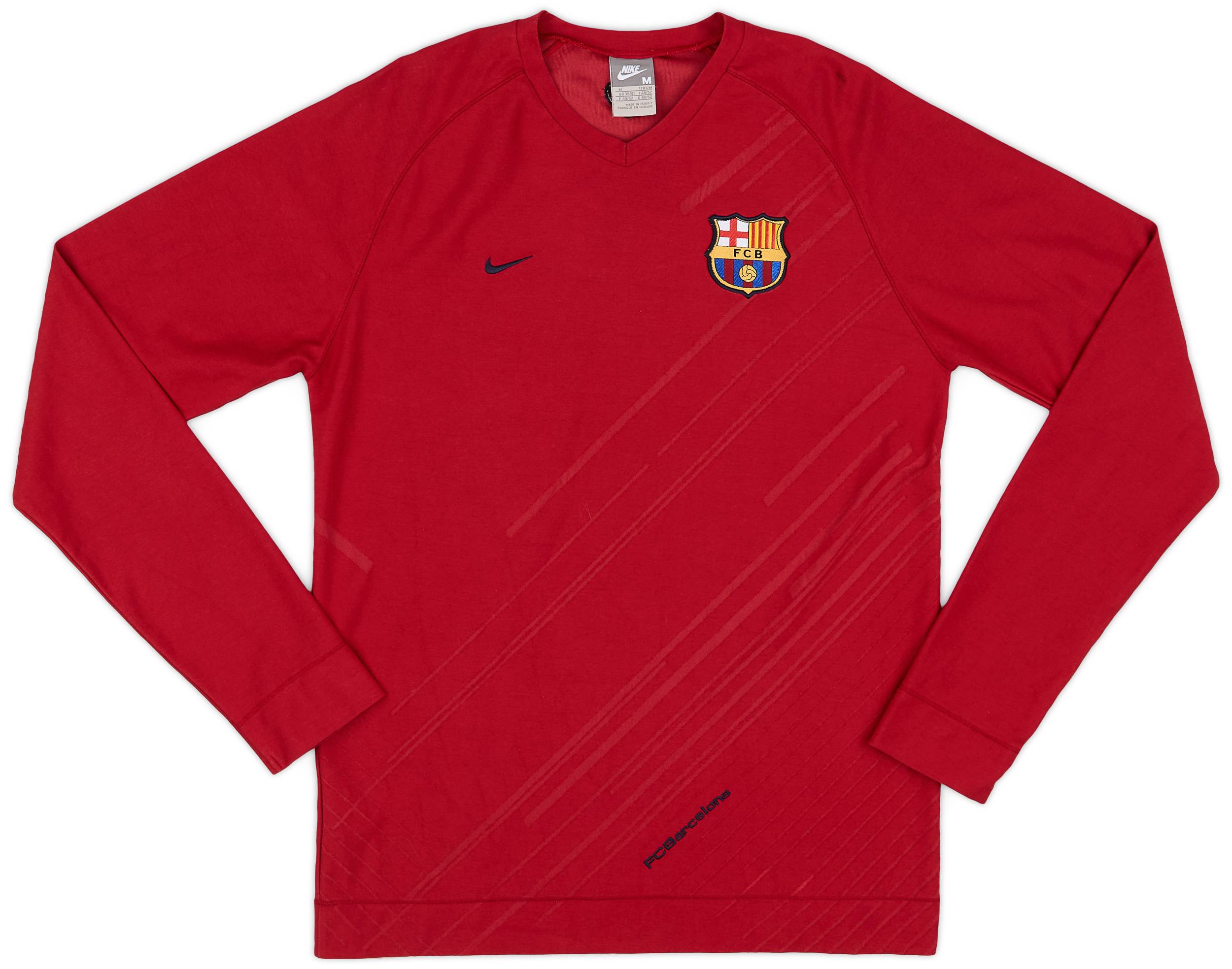 2008-09 Barcelona Nike Training L/S Shirt - 9/10 - (M)