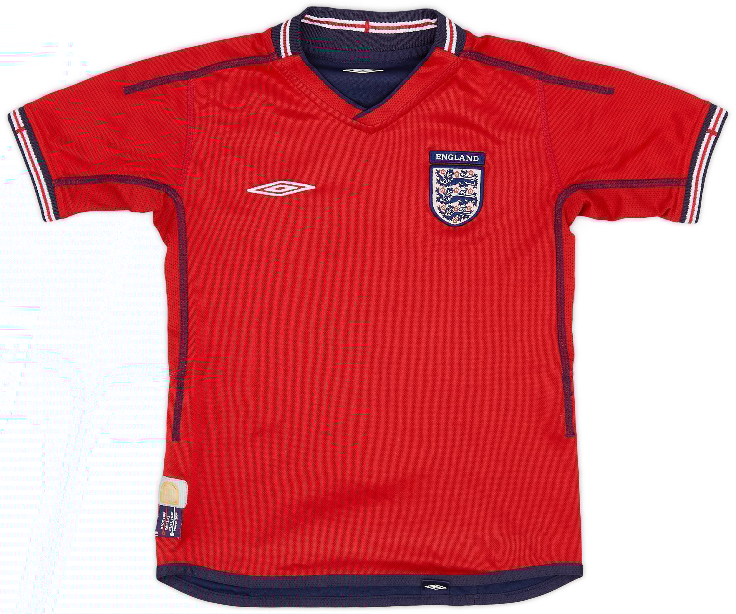 2002-04 England Away Shirt - 8/10 - (S.Boys)