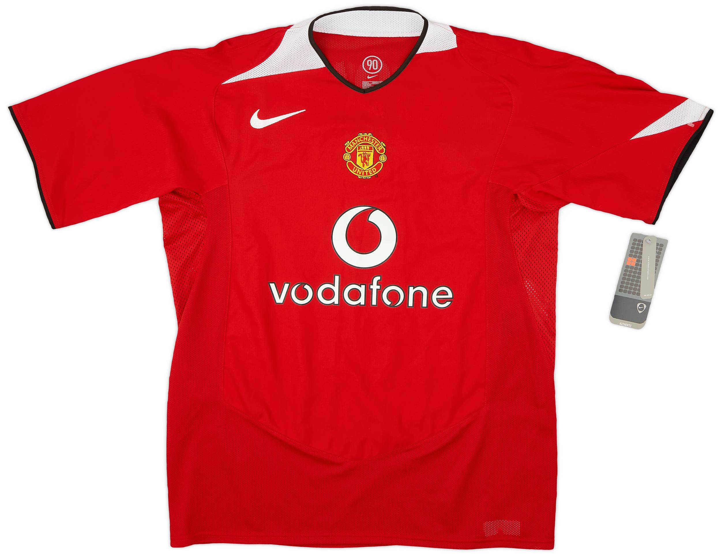 マンチェスターユナイテッド 04/06 #8 ルーニー Rooney 2004-06 Manchester United Home Shirt Rooney #8 (L)