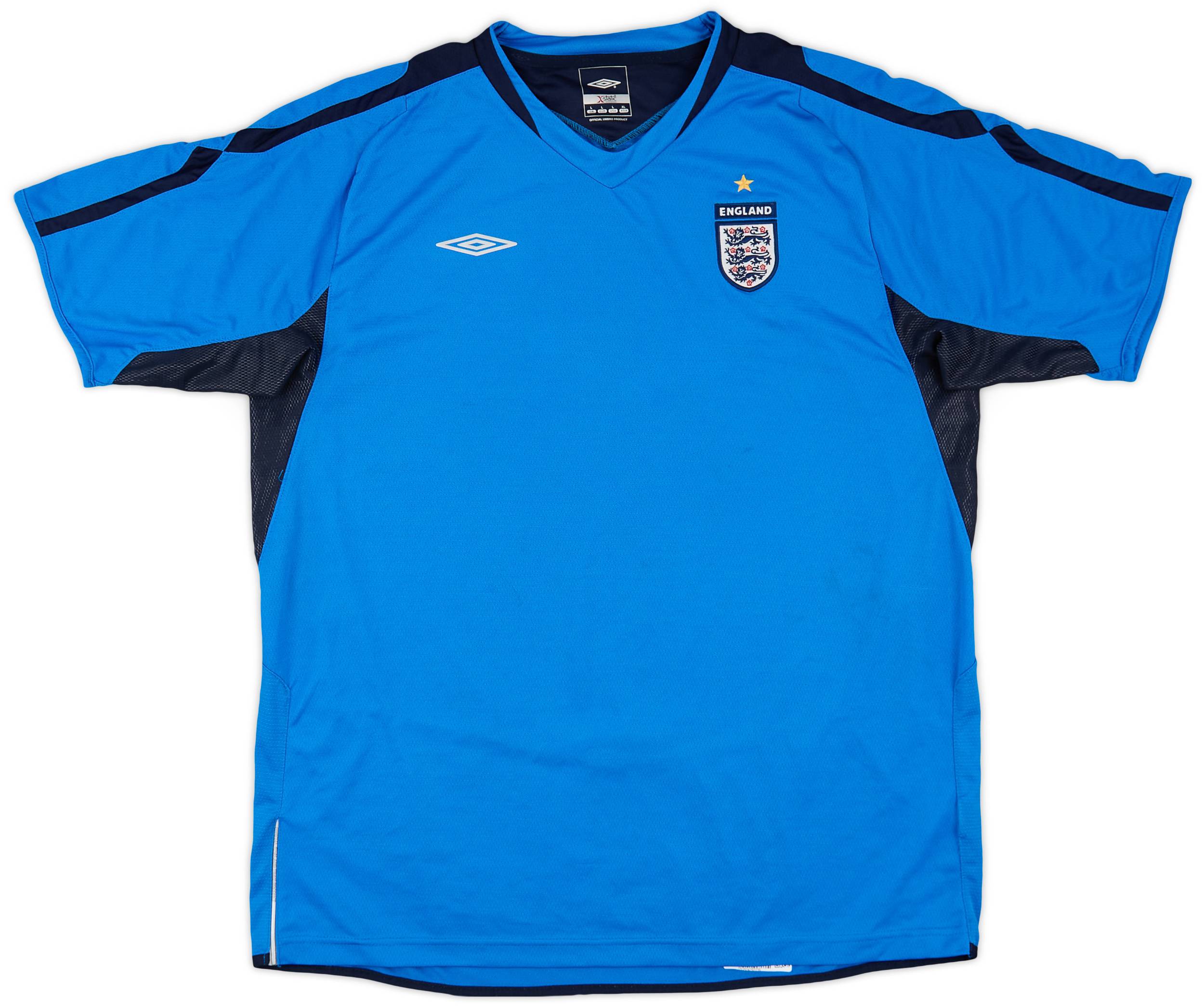 2004-06 England Umbro Training Shirt - 8/10 - (L)