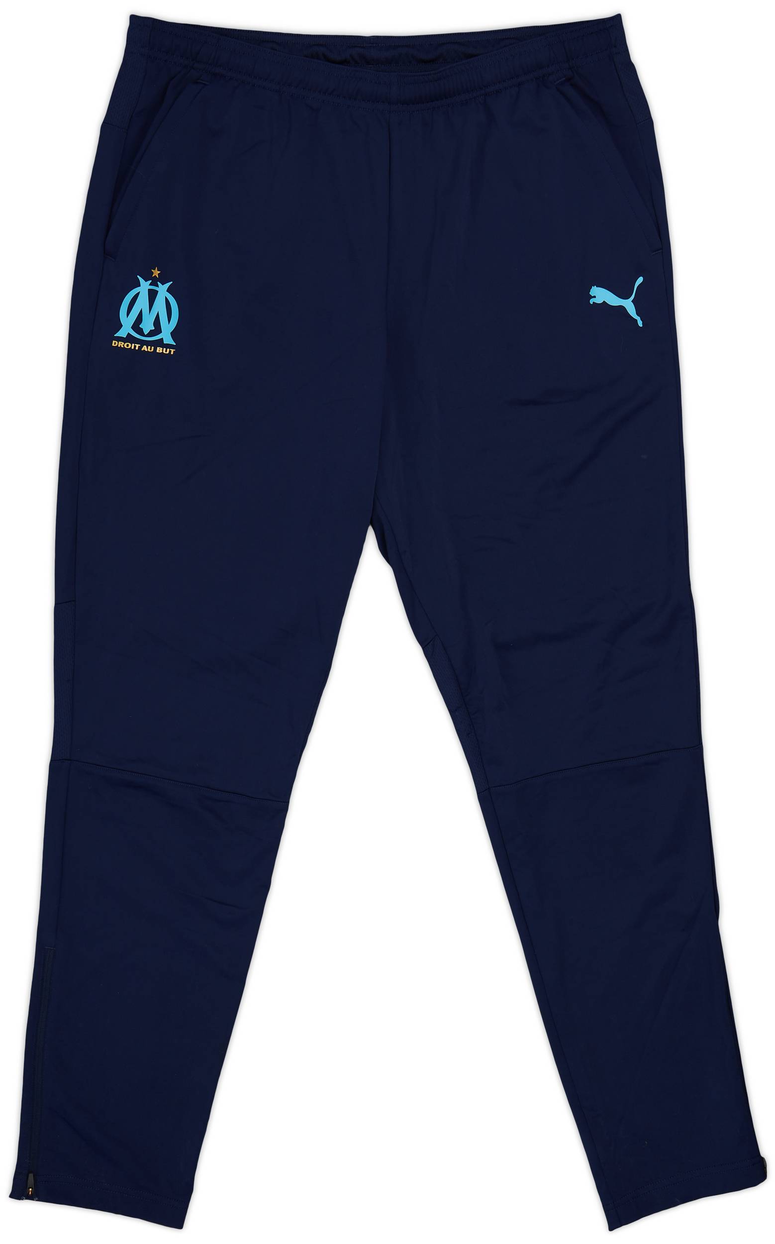 2018-19 Olympique Marseille Puma Track Pants/Bottoms - 5/10 - (XL)