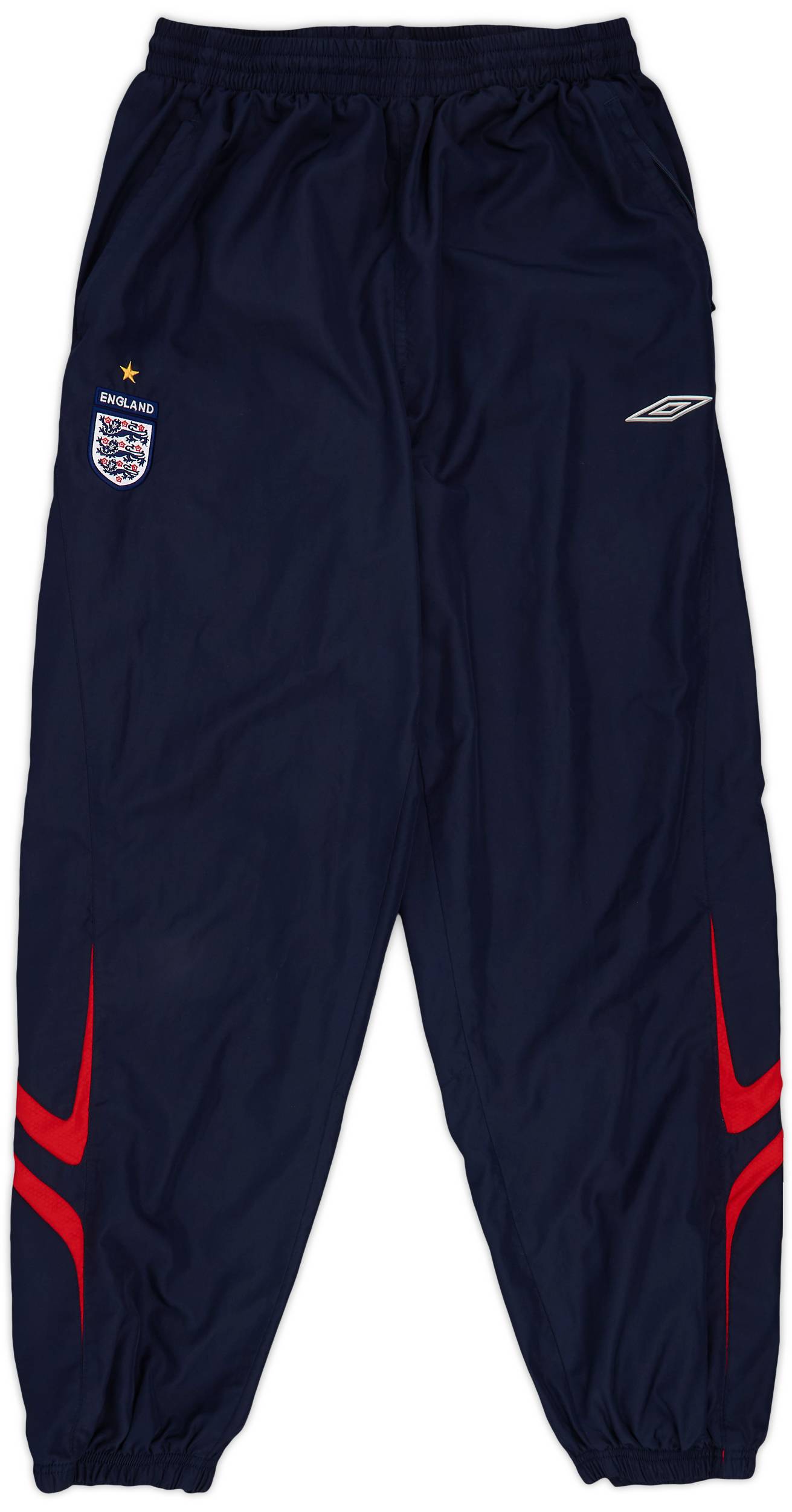 2005-07 England Umbro Track Pants/Bottoms - 8/10 - (M)