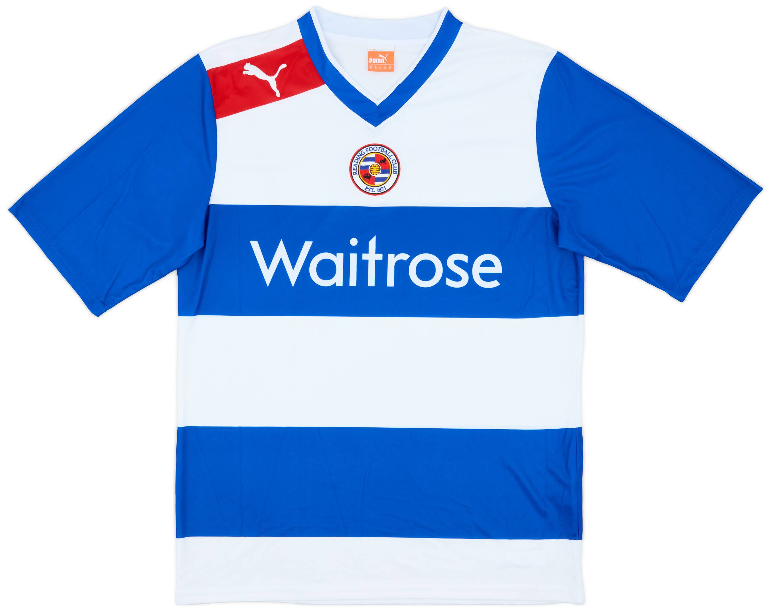 2012-13 Reading Home Shirt - 9/10 - (XL)