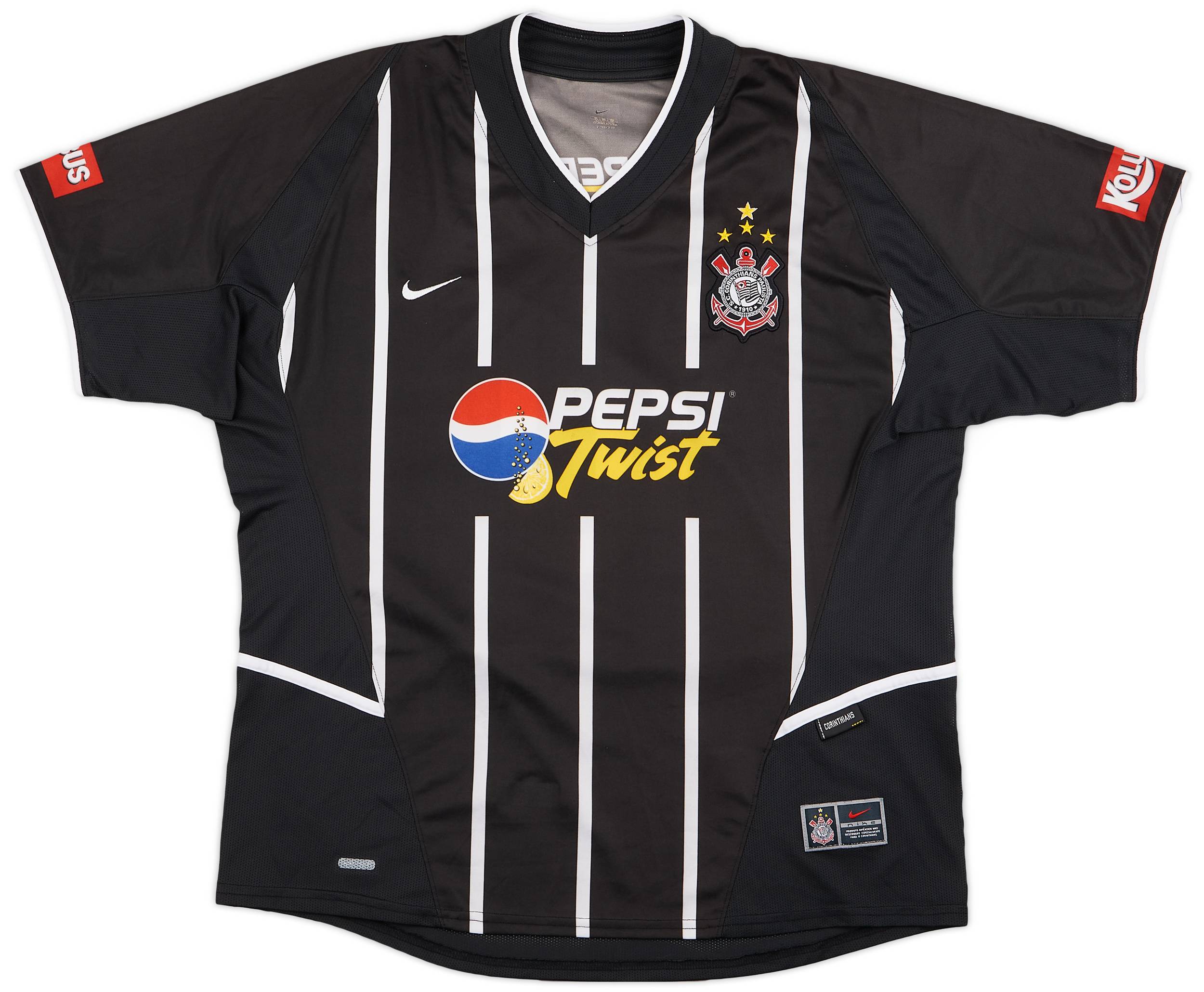 口コミ サイト 商品 2003 Corinthians (XL) - 8/10 - #10 Shirt Away ウェア