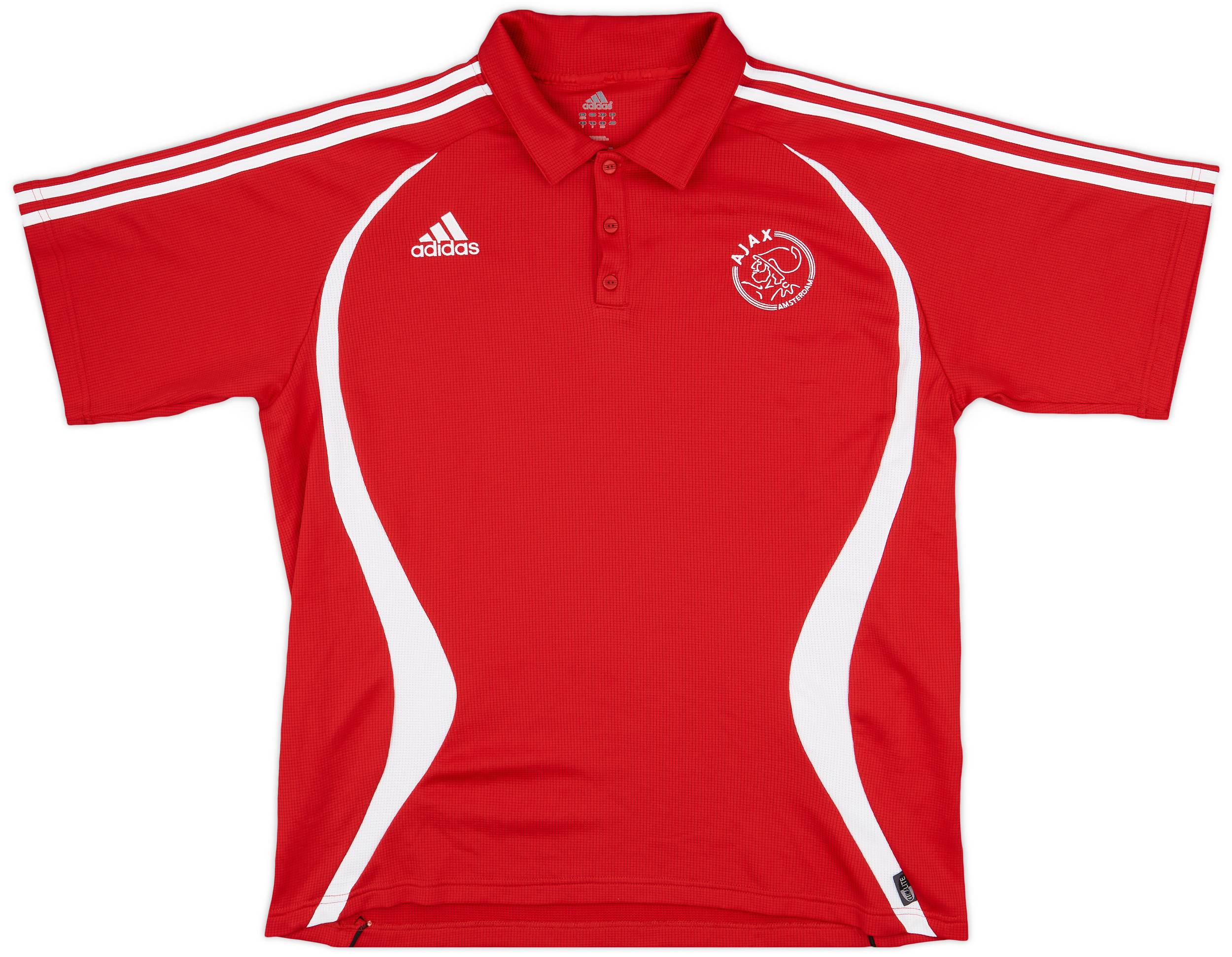 2006-07 Ajax adidas Polo Shirt - 8/10 - (XL)