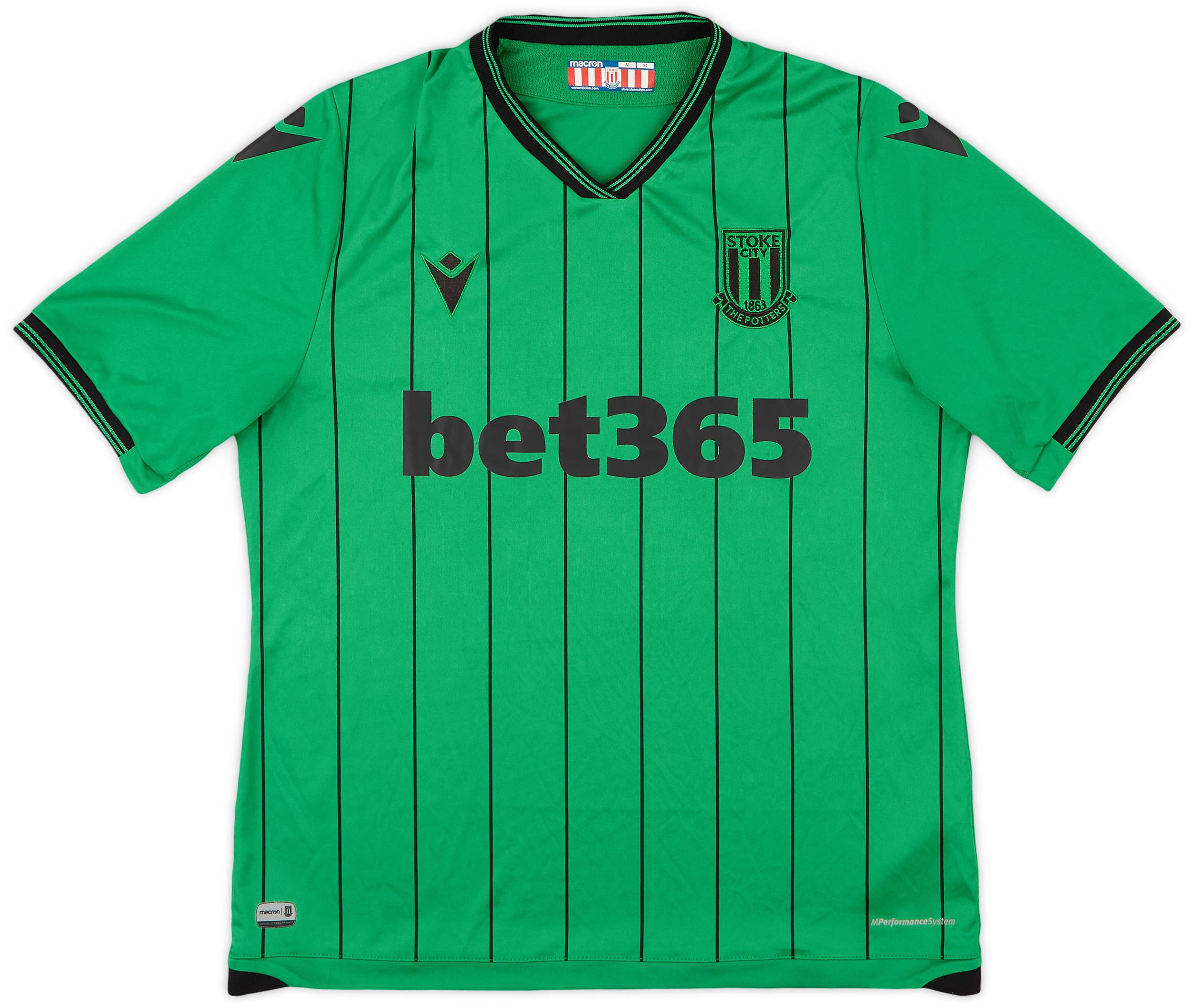 2021-22 Stoke City Away Shirt 8/10