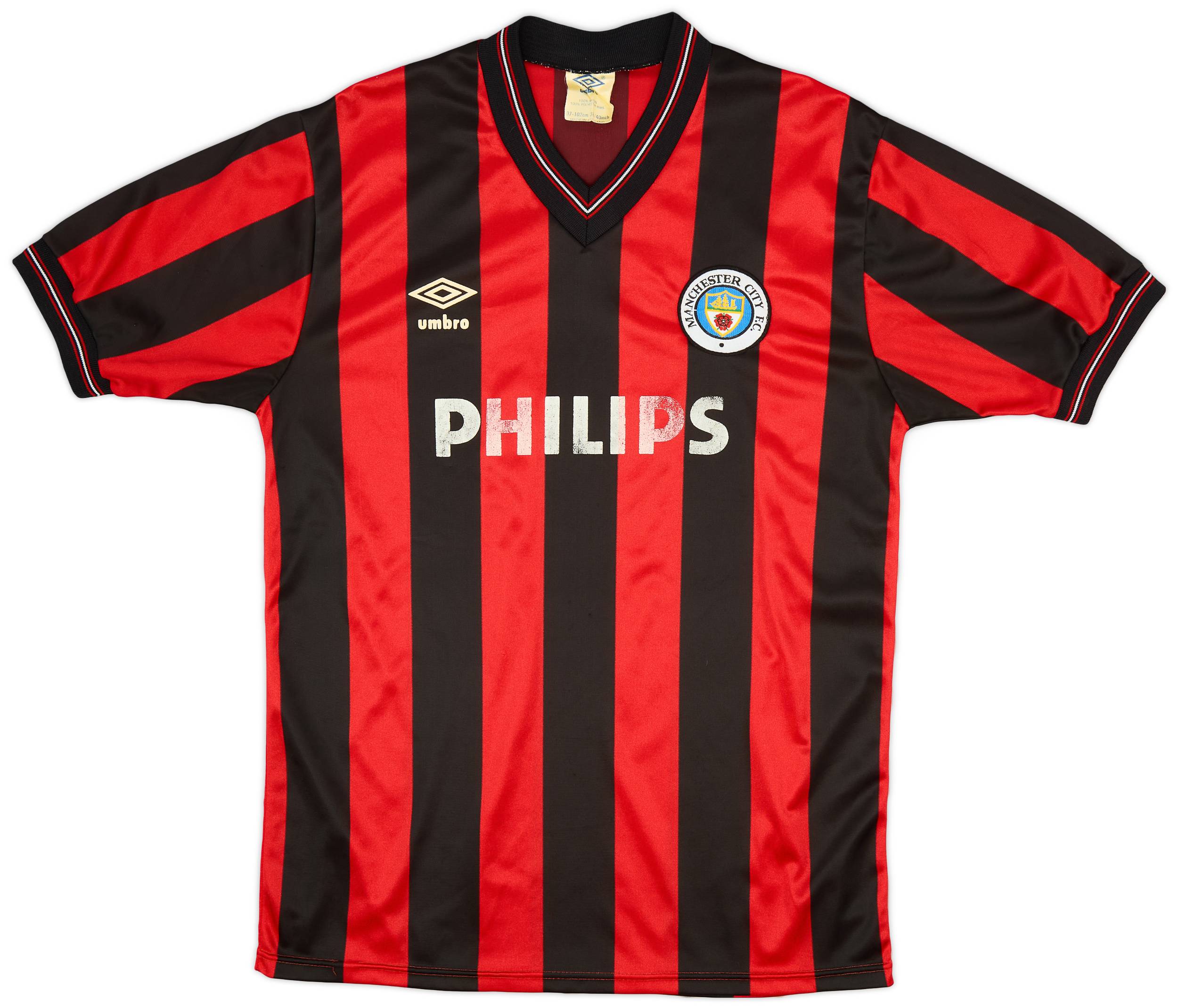 1984-86 Manchester City Away Shirt - 7/10 - (M)