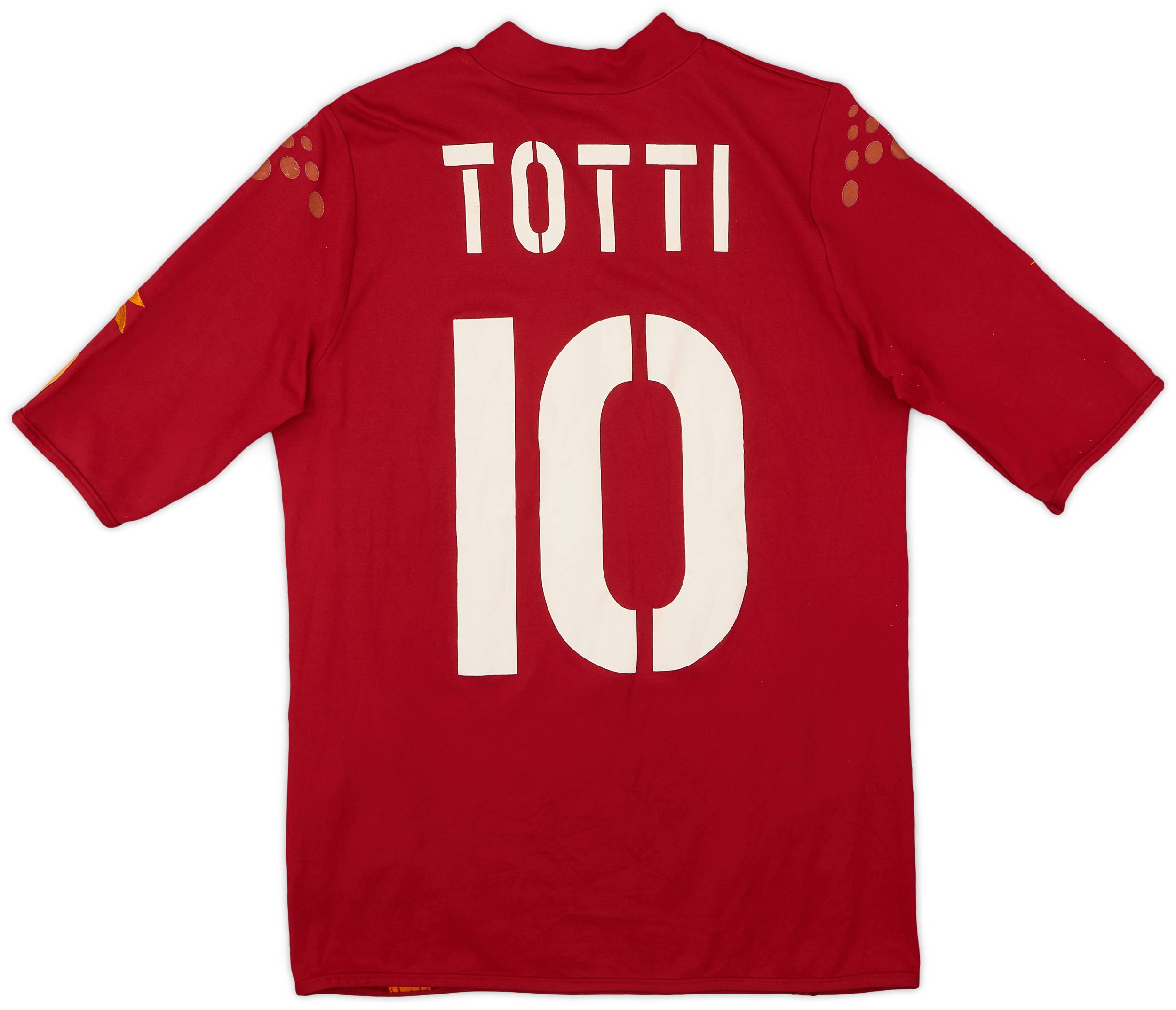 2003-04 Roma Home Shirt Totti #10 - 5/10 - (M)