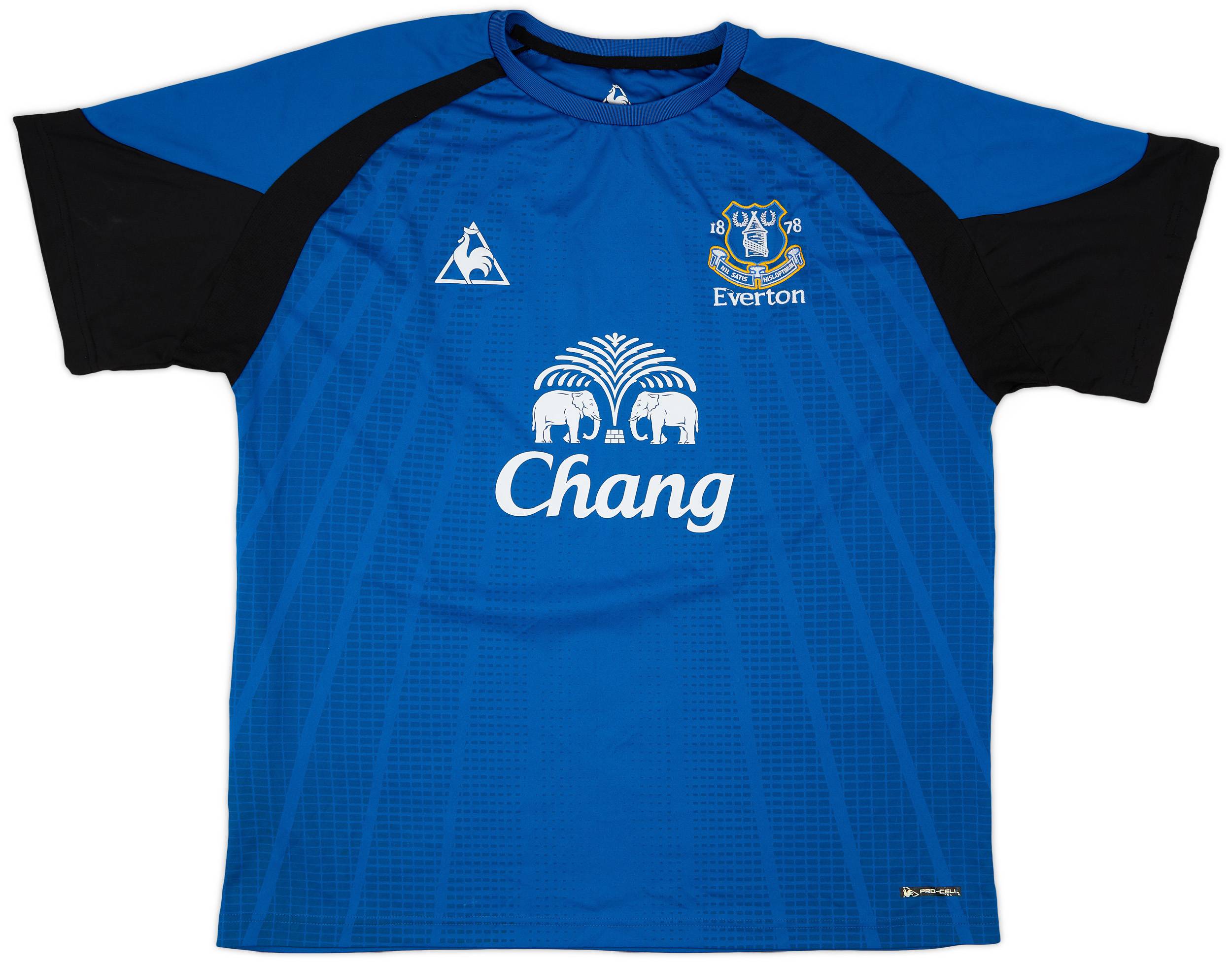 2009 10 Everton Le Coq Sportif Training Shirt 8 10 XL