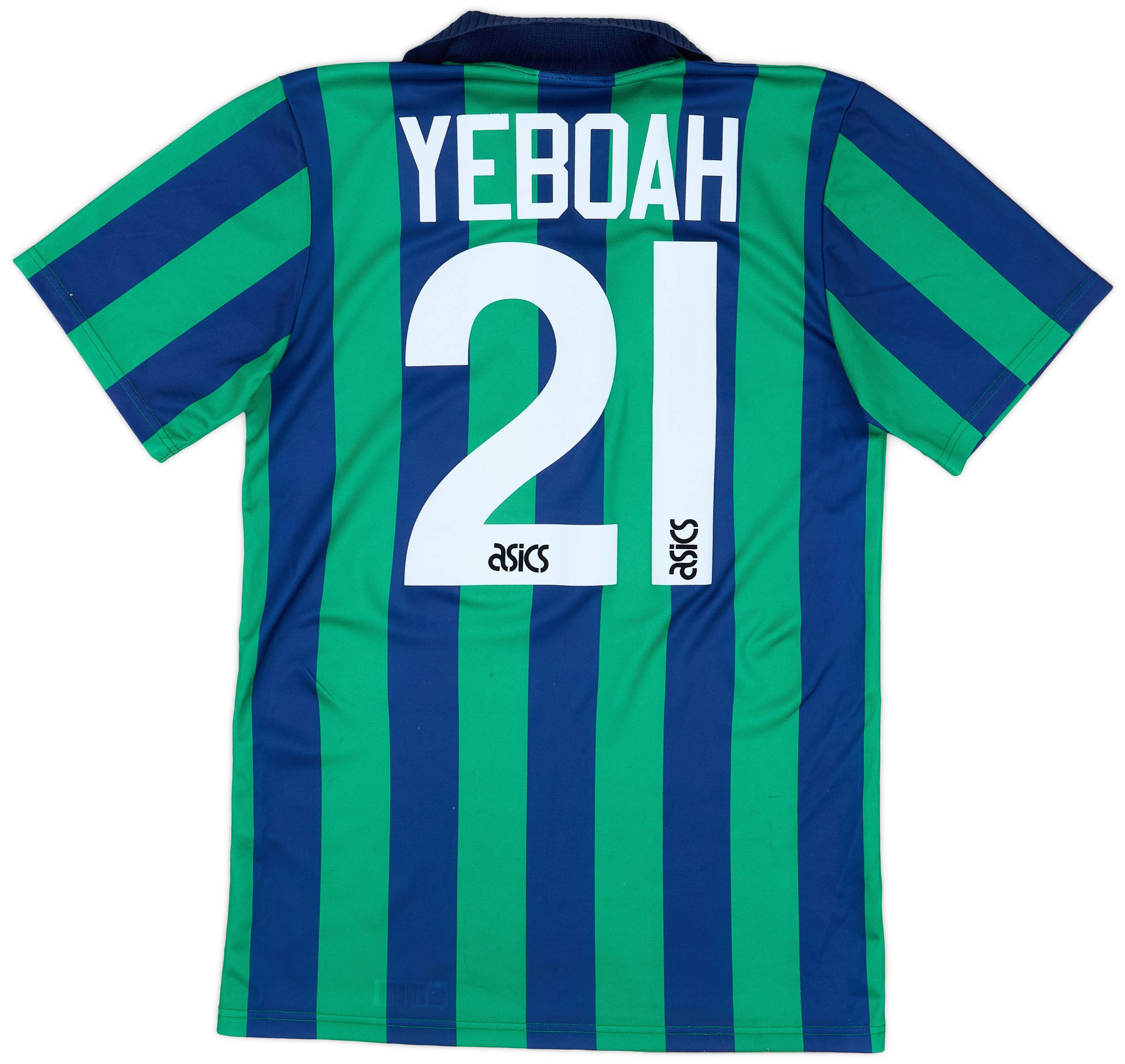 1995-96 Leeds United Third Shirt Yeboah #21 - 9/10 - (S)