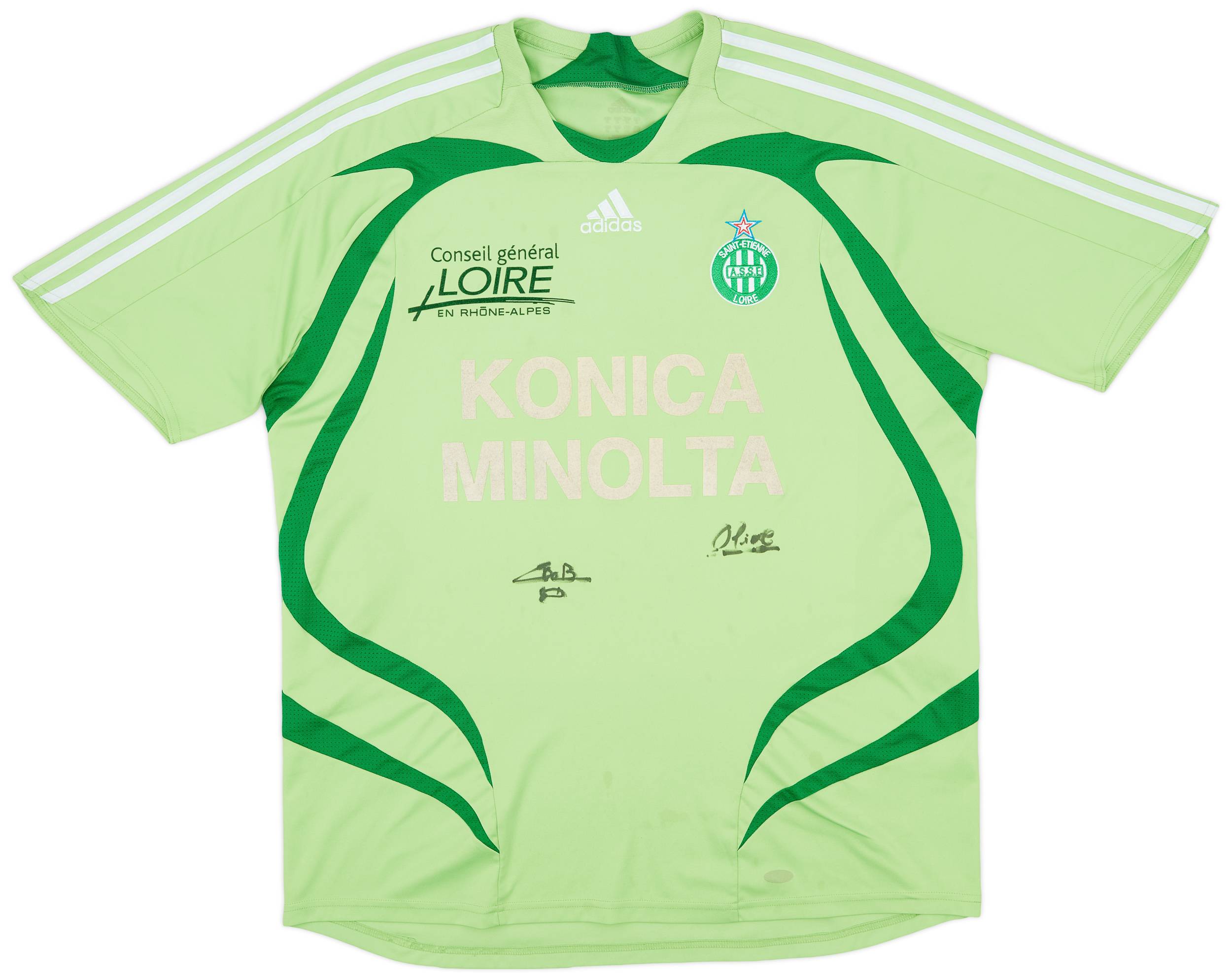 2007-08 Saint Etienne Signed Away Shirt - 5/10 (XL)
