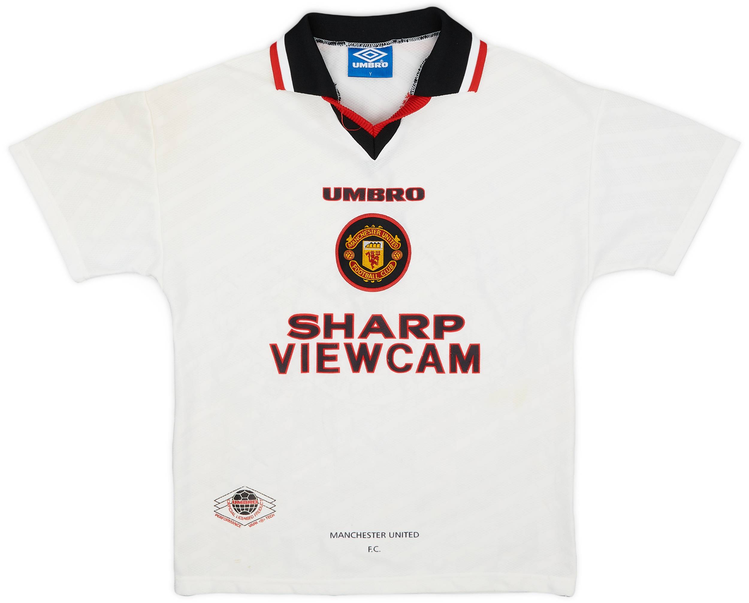 1996-97 Manchester United Away Shirt - 7/10 - (Y)